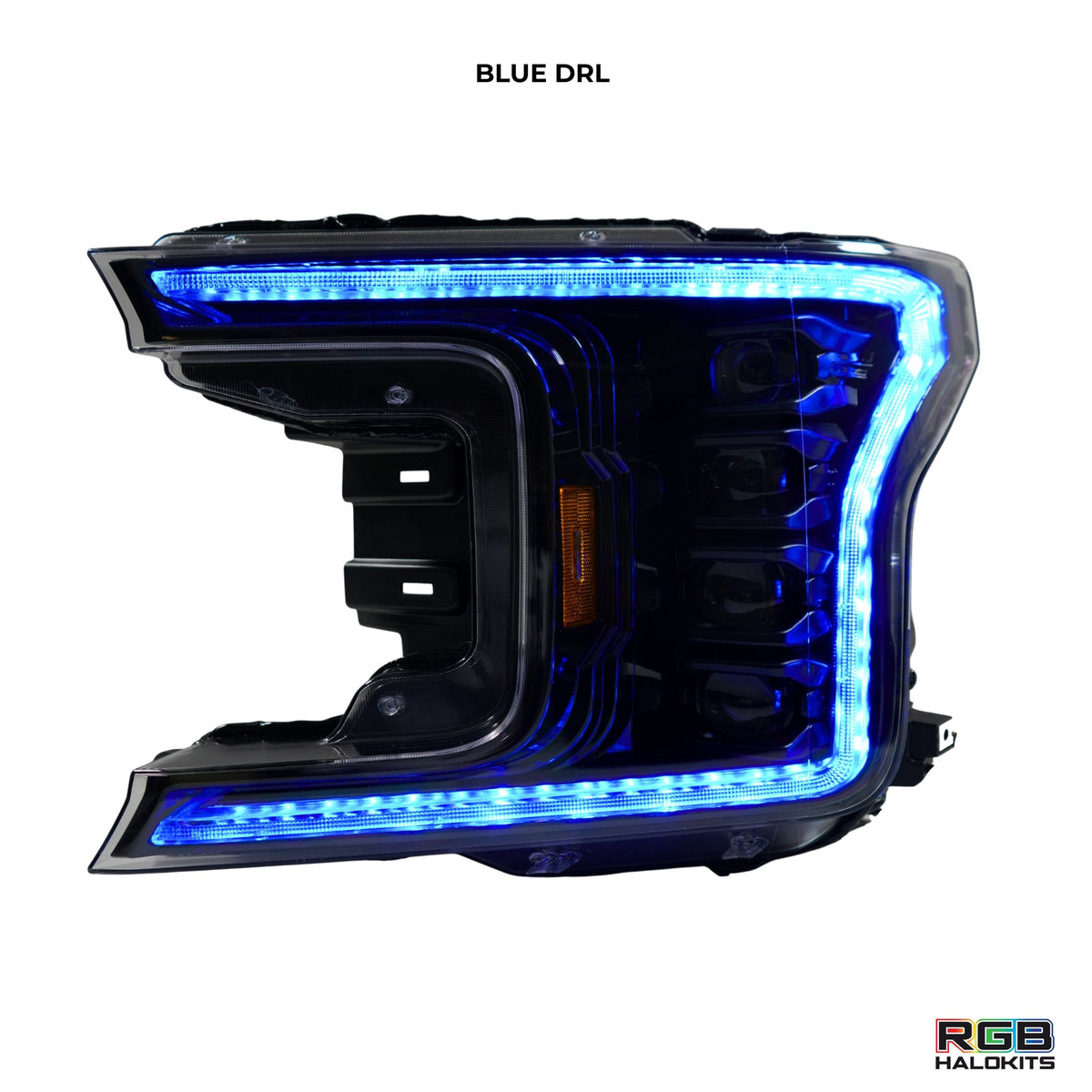 Ford F-150: Multicolor Flow Series Headlights (2018-2020) | XB Morimoto – Custom Multicolor LED Lighting by RGB Halo Kits
