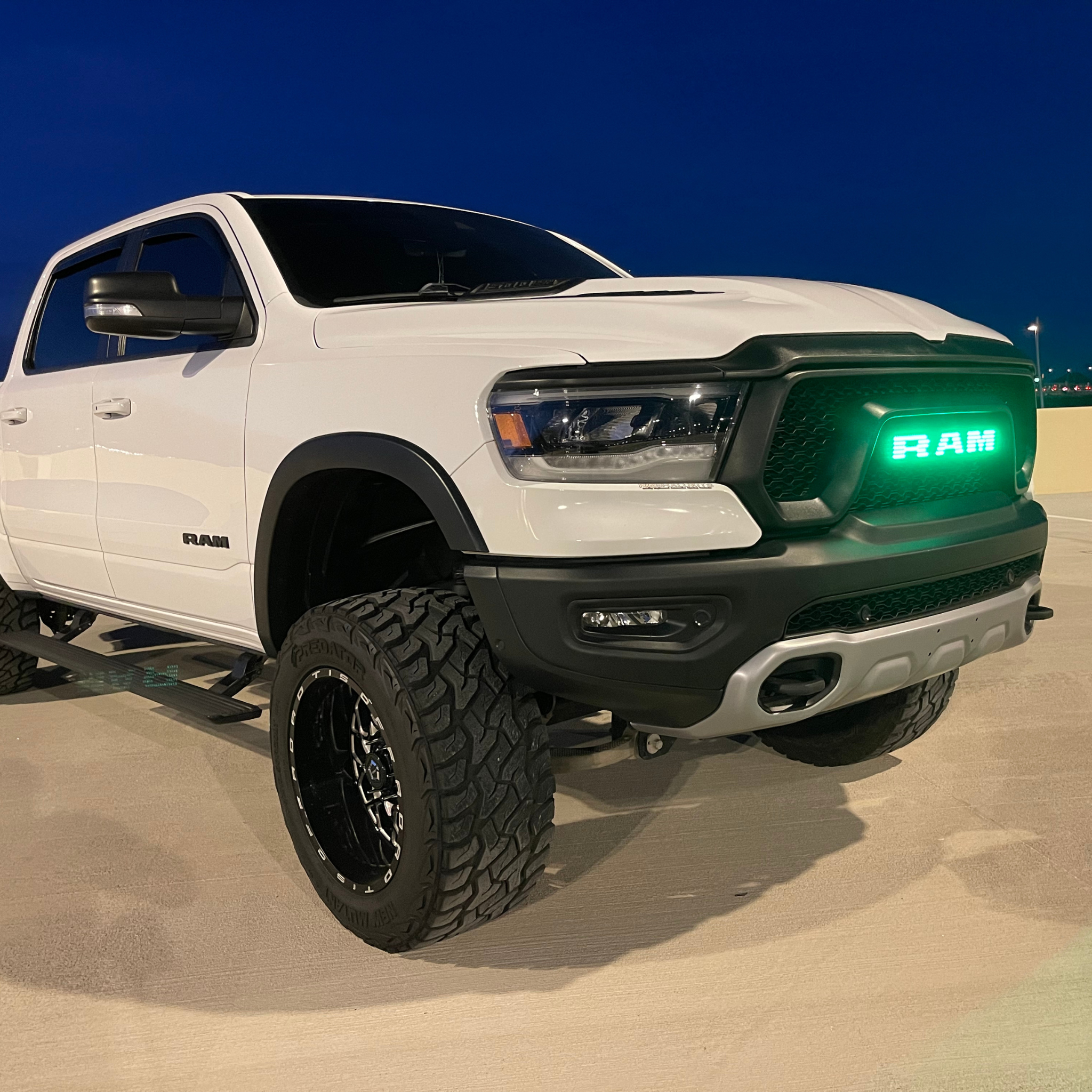 Ram LED Emblem: Multicolor (2019-2024)