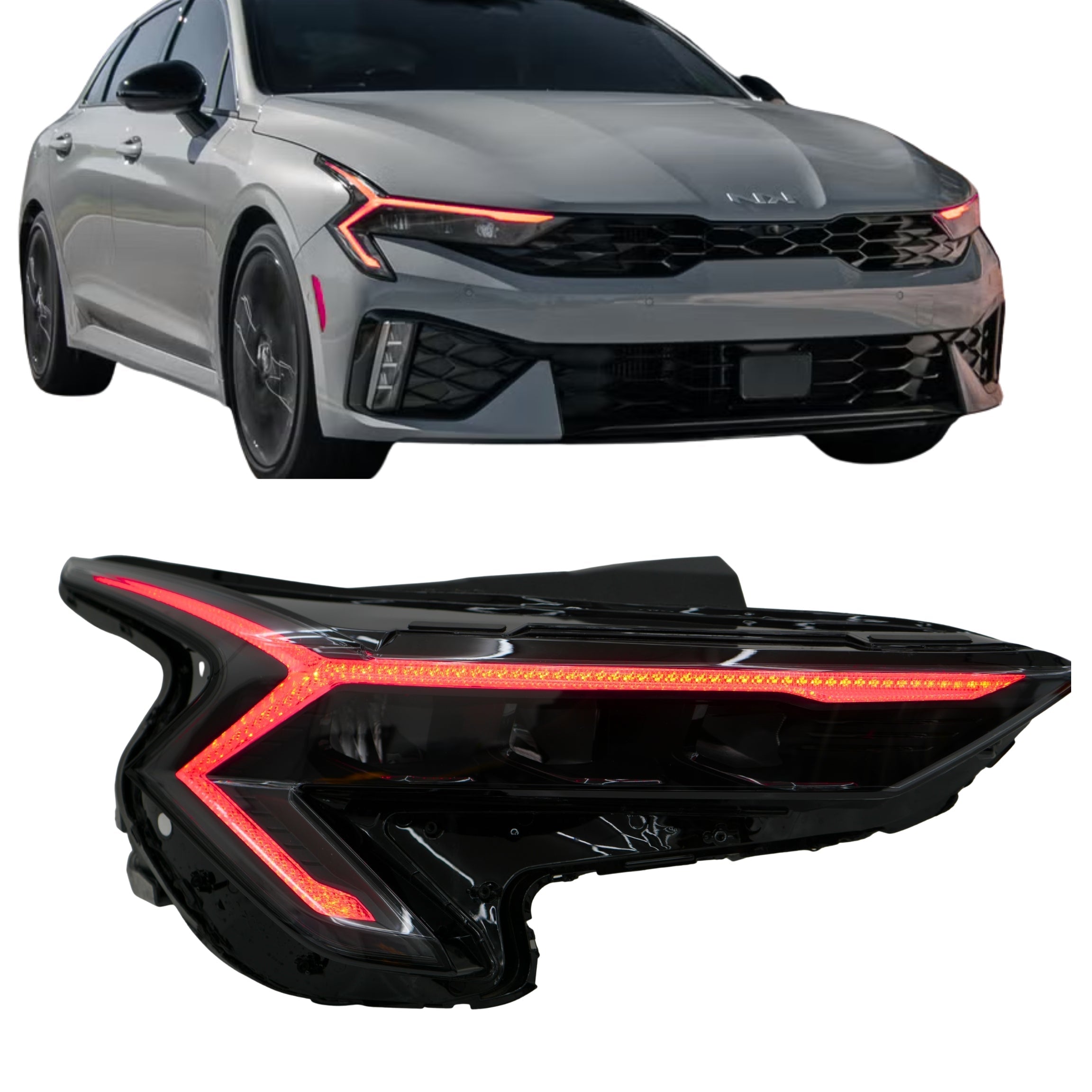 Kia K5 Flow Multicolor DRL Boards (2025-2026) – Custom Multicolor LED Lighting by RGB Halo Kits