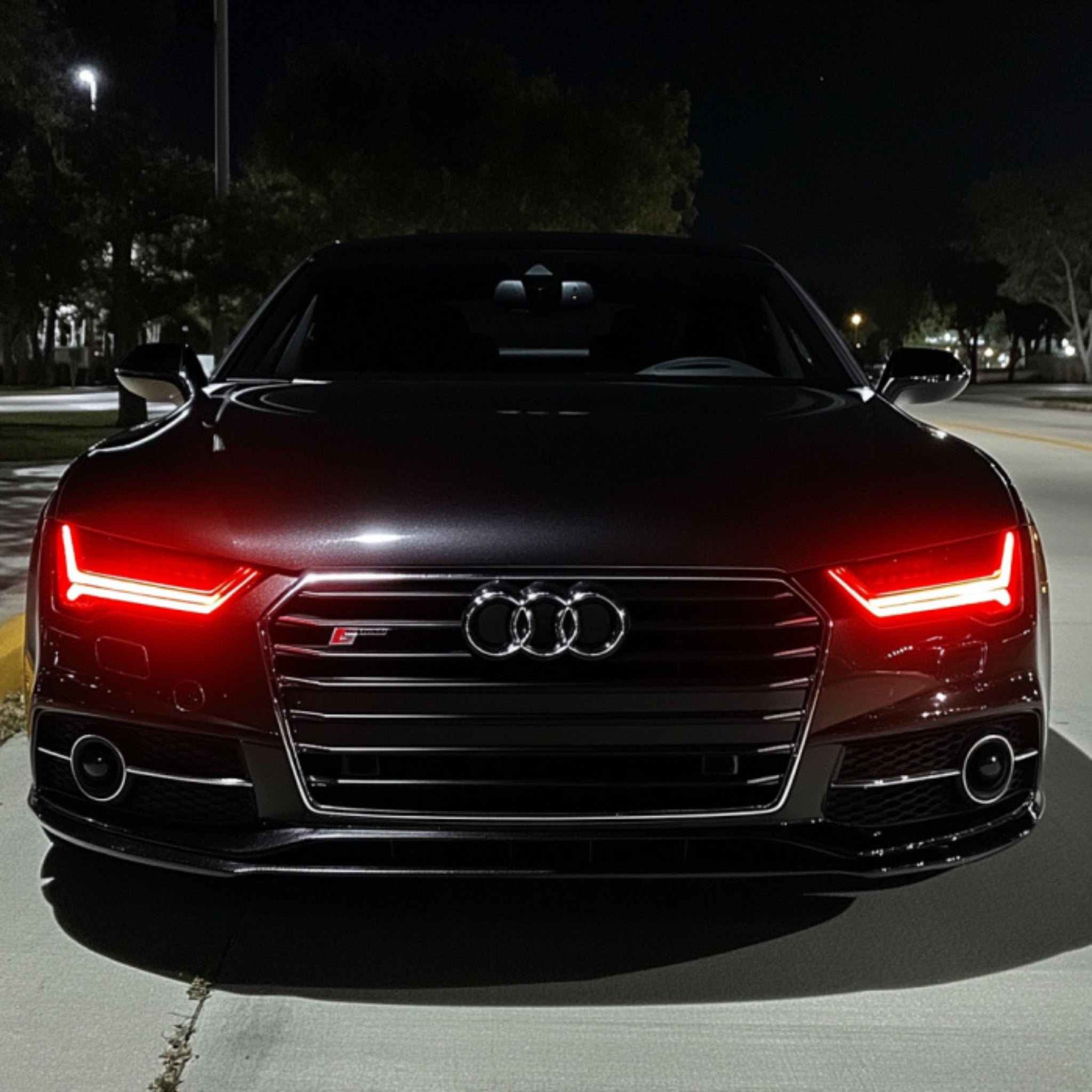 Audi A7/RS7 Flow Series/Color Chasing DRL Boards (2015-2017) – Custom Multicolor LED Lighting by RGB Halo Kits