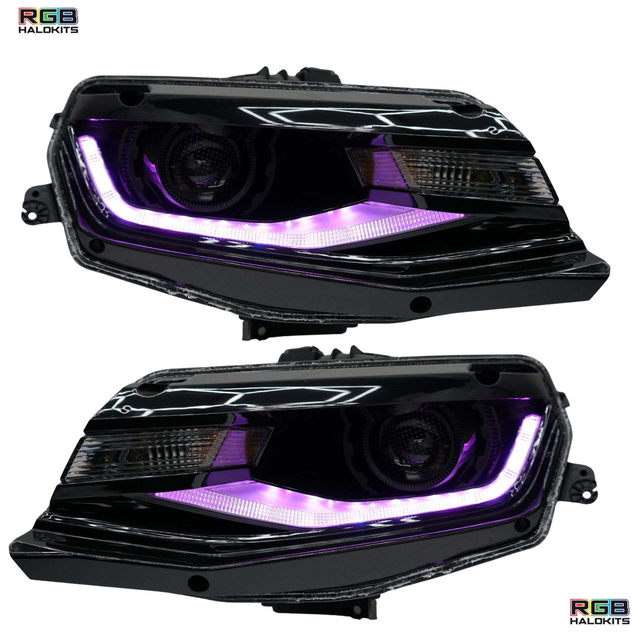Chevrolet Camaro Flow Series Multicolor DRL Boards (2016-2018) – Custom Multicolor LED Lighting by RGB Halo Kits
