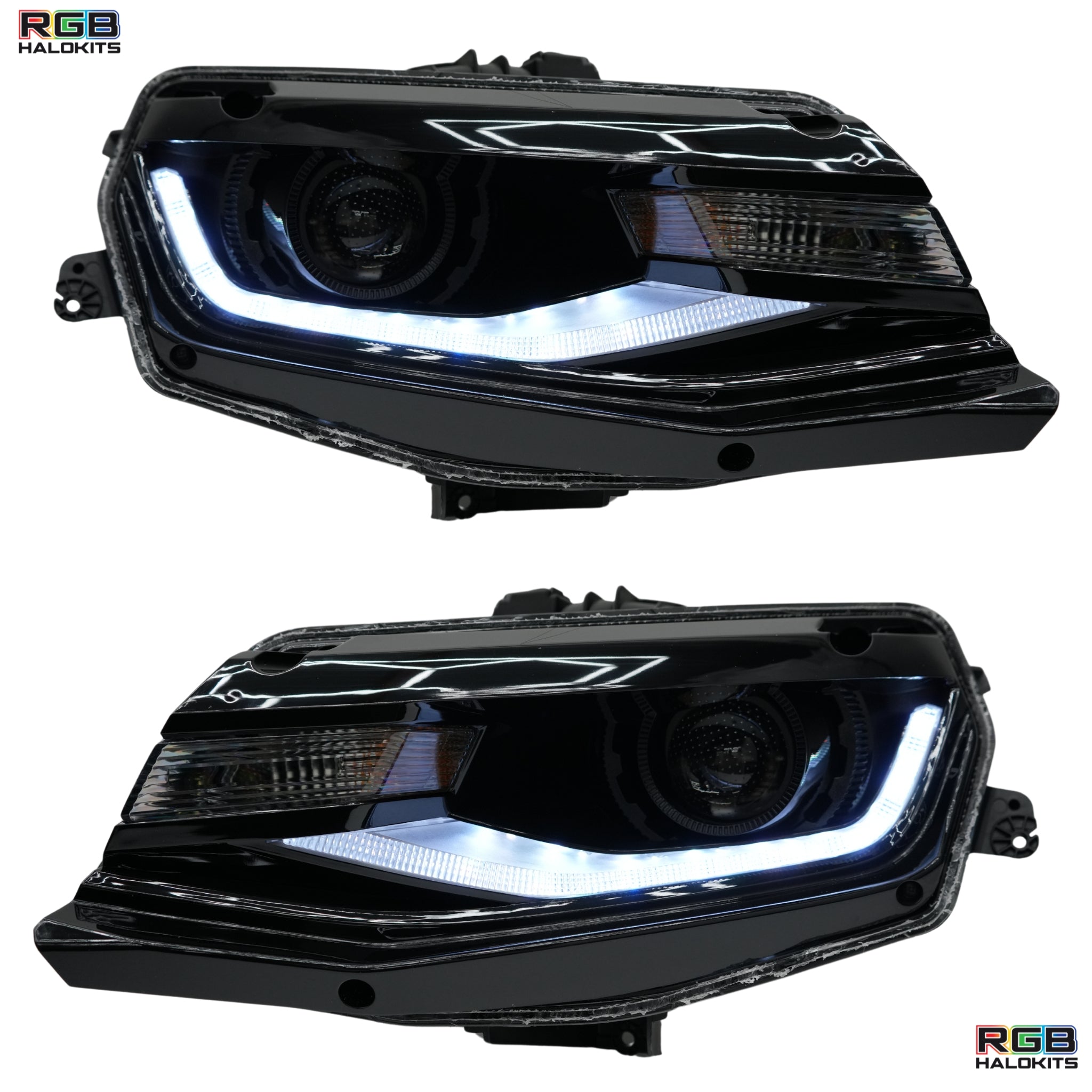 Chevrolet Camaro Flow Series Multicolor DRL Boards (2016-2018) – Custom Multicolor LED Lighting by RGB Halo Kits