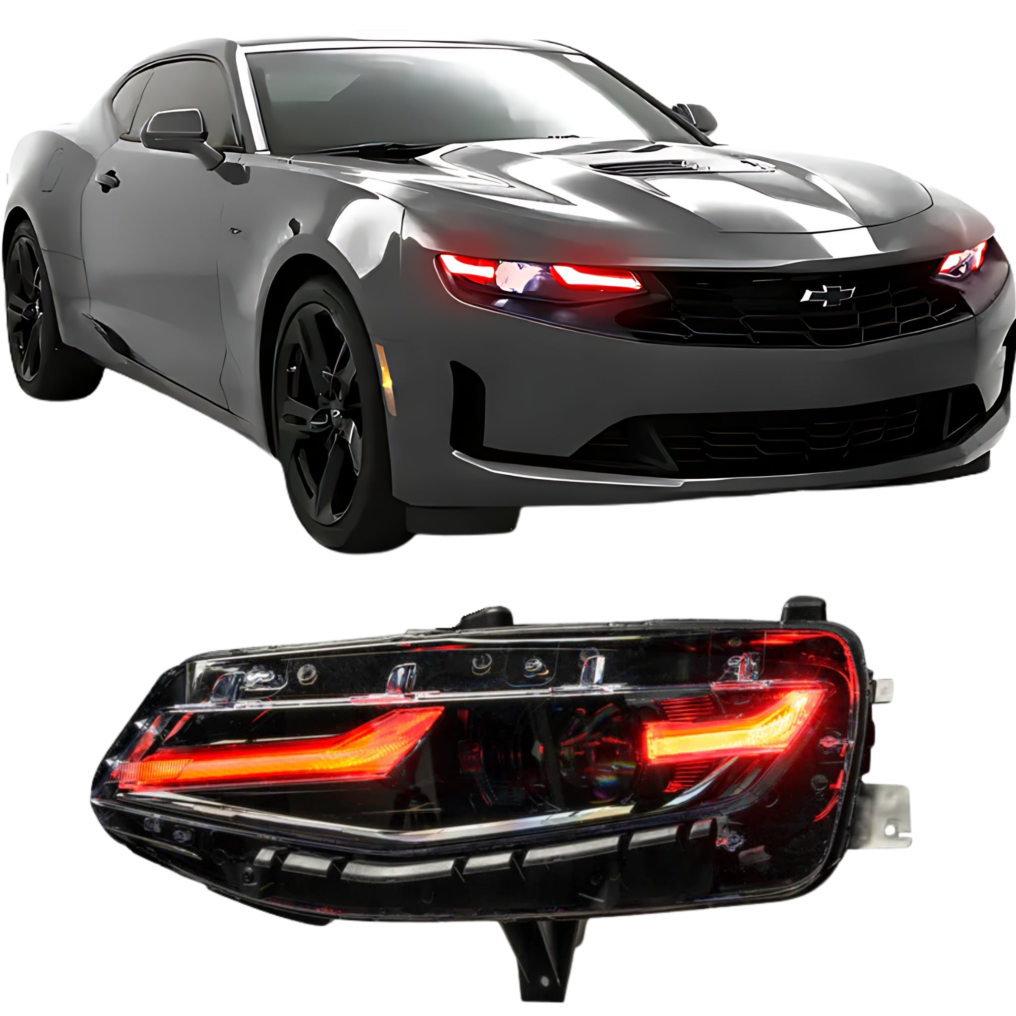 Chevrolet Camaro LS/LT RGBW DRL Boards (2019-2023) – Custom Multicolor LED Lighting by RGB Halo Kits