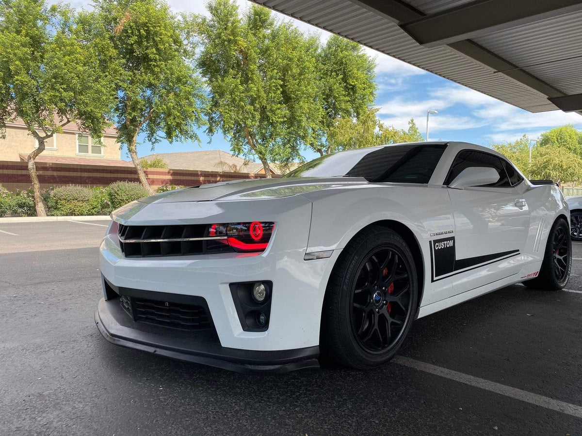 Chevrolet Camaro: Multicolor Flow Series Headlights (2010-2013) – Custom Multicolor LED Lighting by RGB Halo Kits