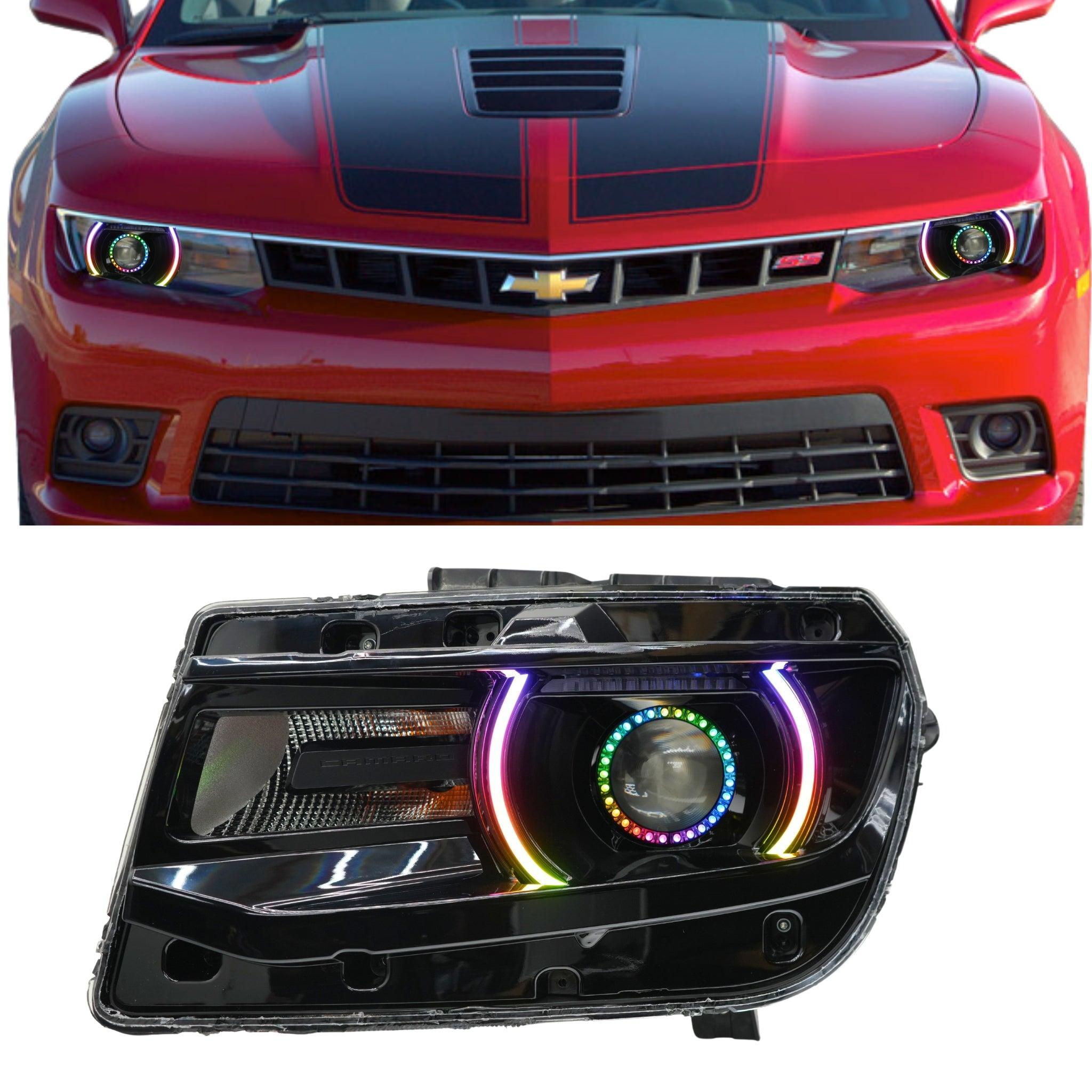 Chevrolet Camaro RS/SS Multicolor DRL Boards (2014-2015) – Custom Multicolor LED Lighting by RGB Halo Kits