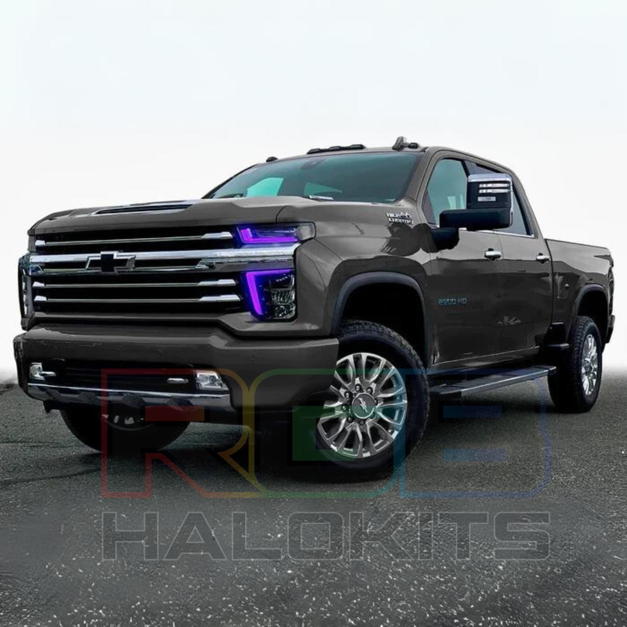 Chevrolet Silverado HD 2500/3500 RGBW DRL Boards (2020-2023) – Custom Multicolor LED Lighting by RGB Halo Kits