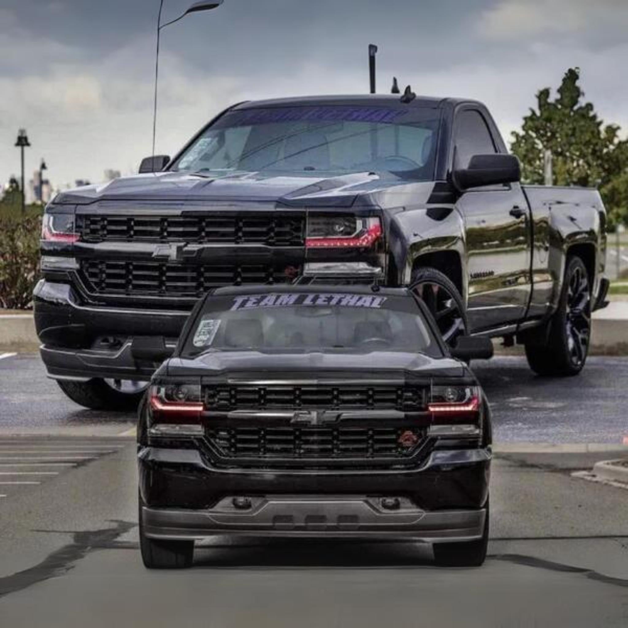 Chevrolet Silverado Multicolor Flow Series DRL Boards (2016-2018) – Custom Multicolor LED Lighting by RGB Halo Kits