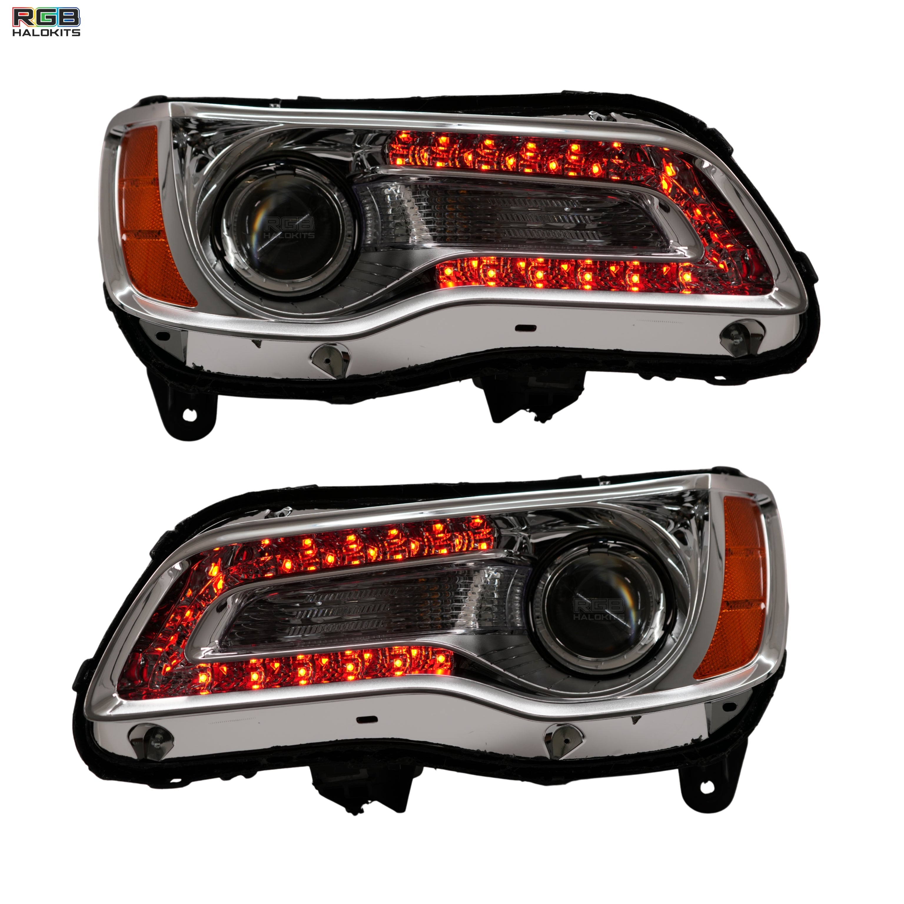 Chrysler 300 Multicolor DRL Boards (2011-2023) – Custom Multicolor LED Lighting by RGB Halo Kits