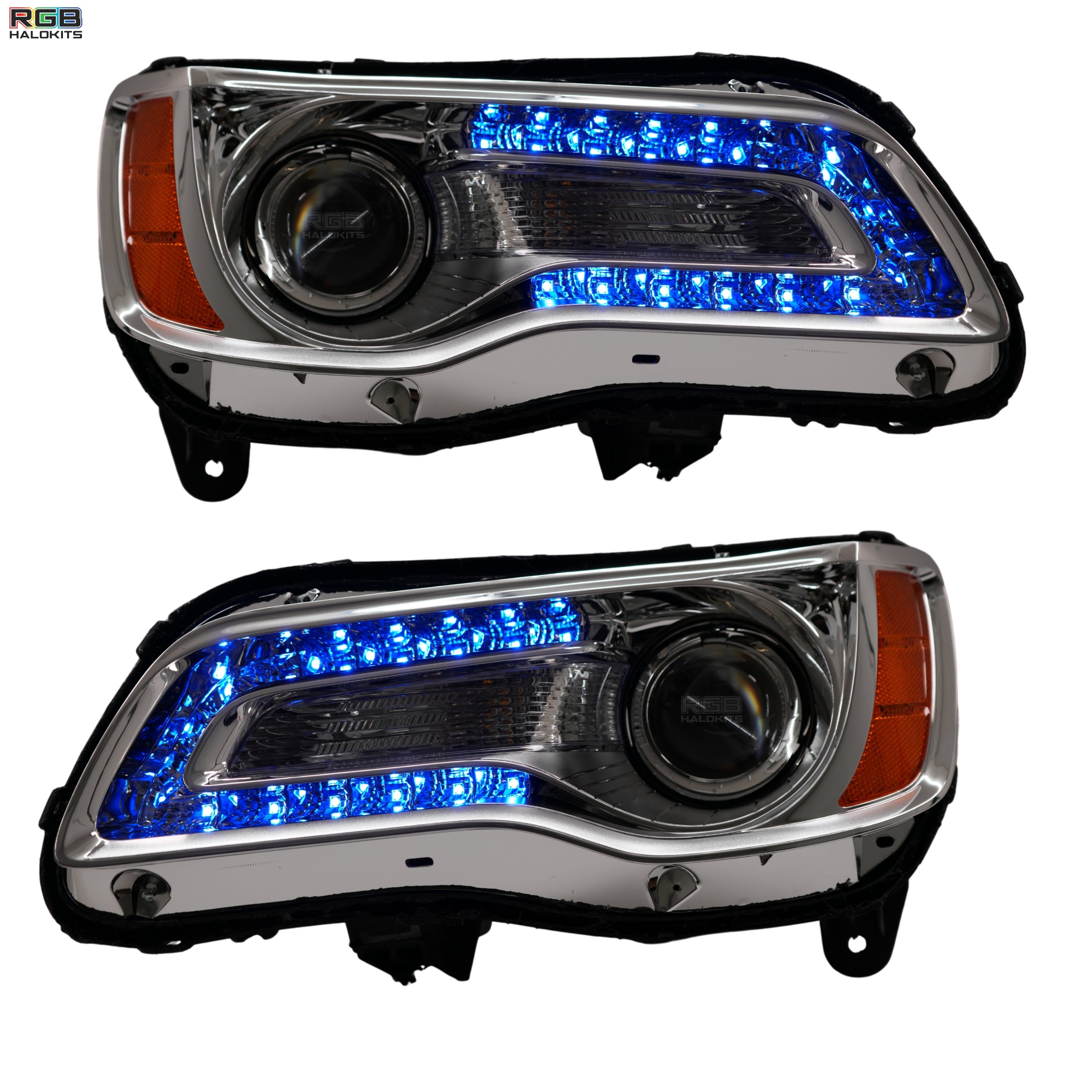 Chrysler 300 Multicolor DRL Boards (2011-2023) – Custom Multicolor LED Lighting by RGB Halo Kits