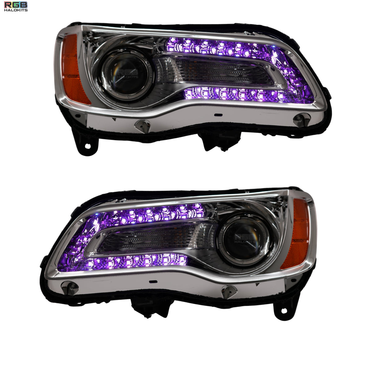 Chrysler 300 Multicolor DRL Boards (2011-2023) – Custom Multicolor LED Lighting by RGB Halo Kits
