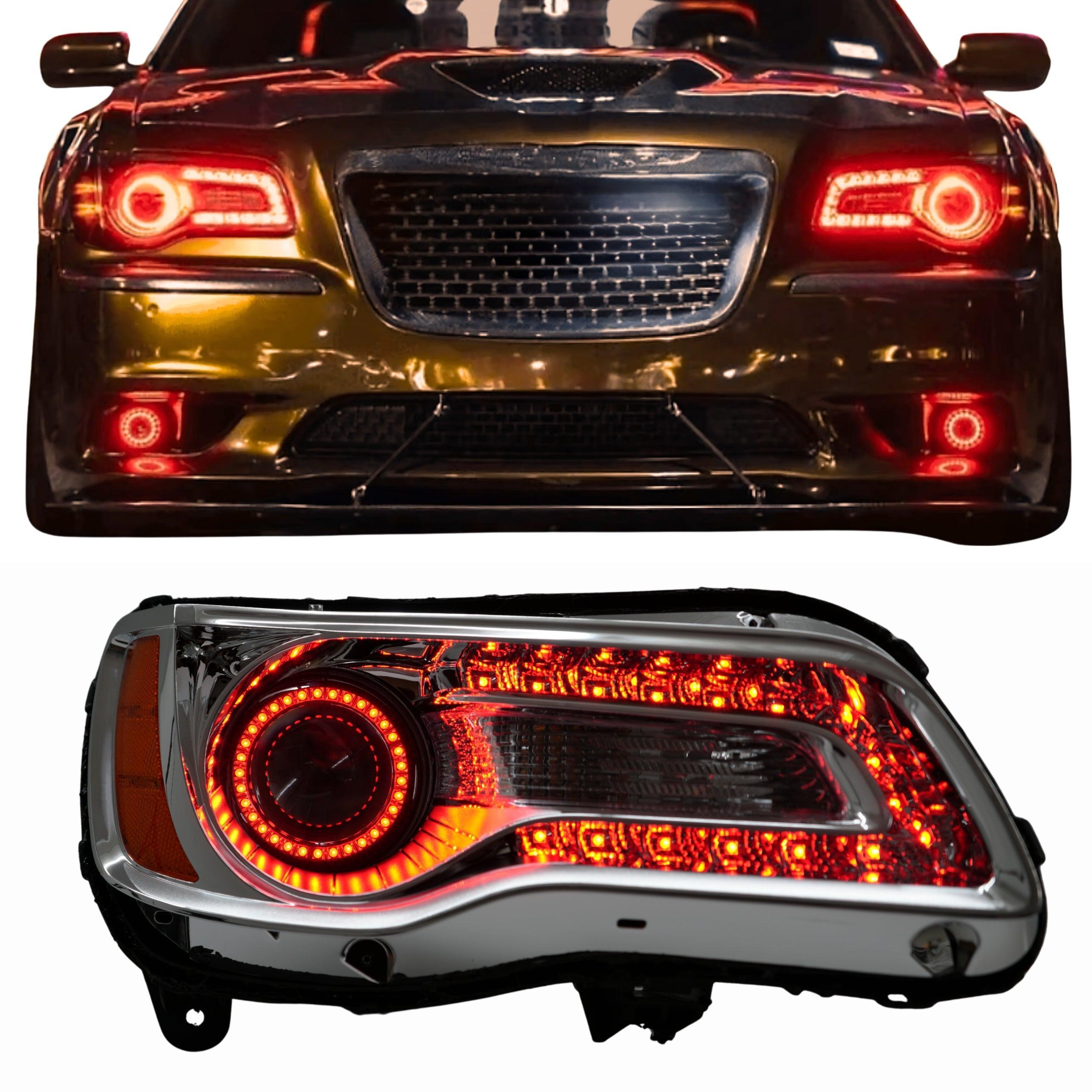 Chrysler 300 Multicolor DRL Boards (2011-2023) – Custom Multicolor LED Lighting by RGB Halo Kits