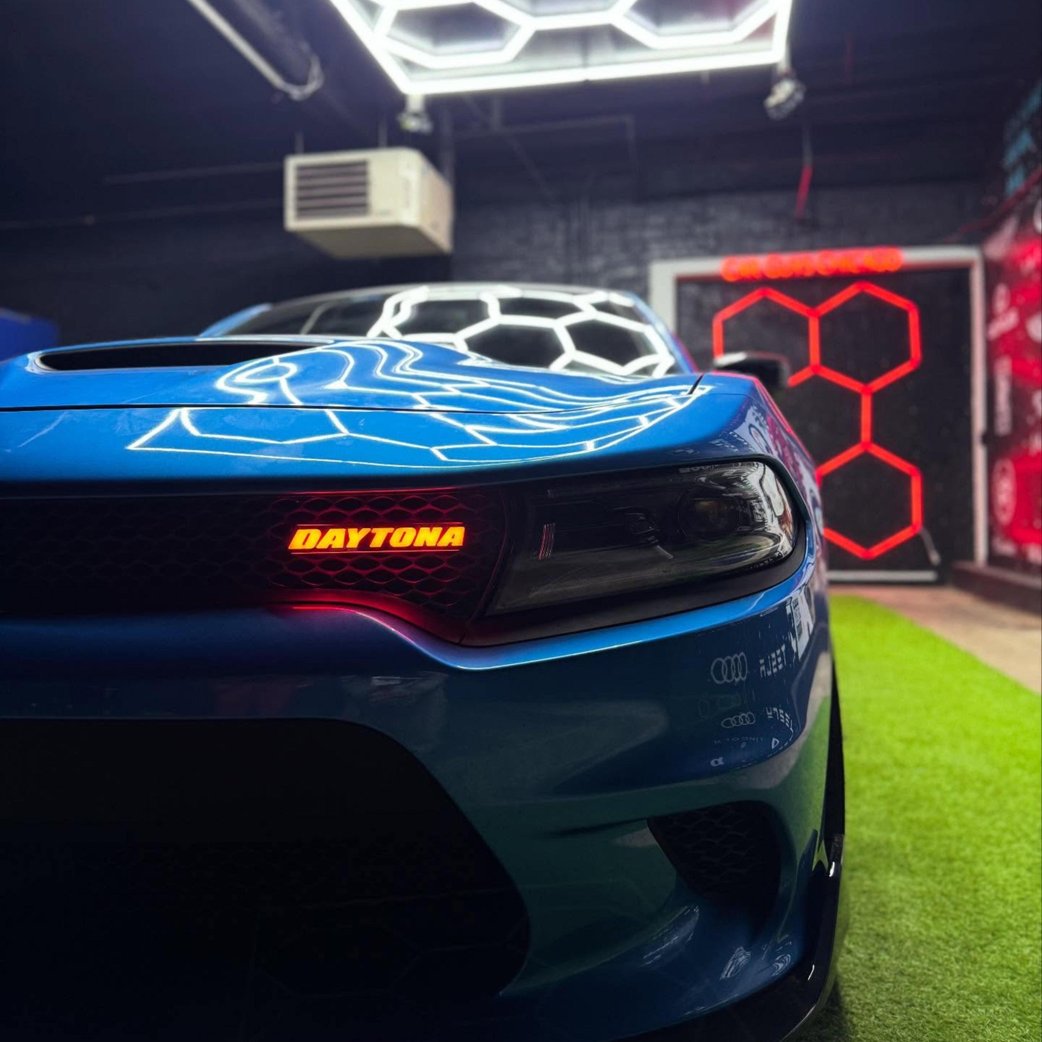 Daytona LED Badge: (Multicolor Flow) â€“ Custom Multicolor LED Lighting by RGB Halo Kits