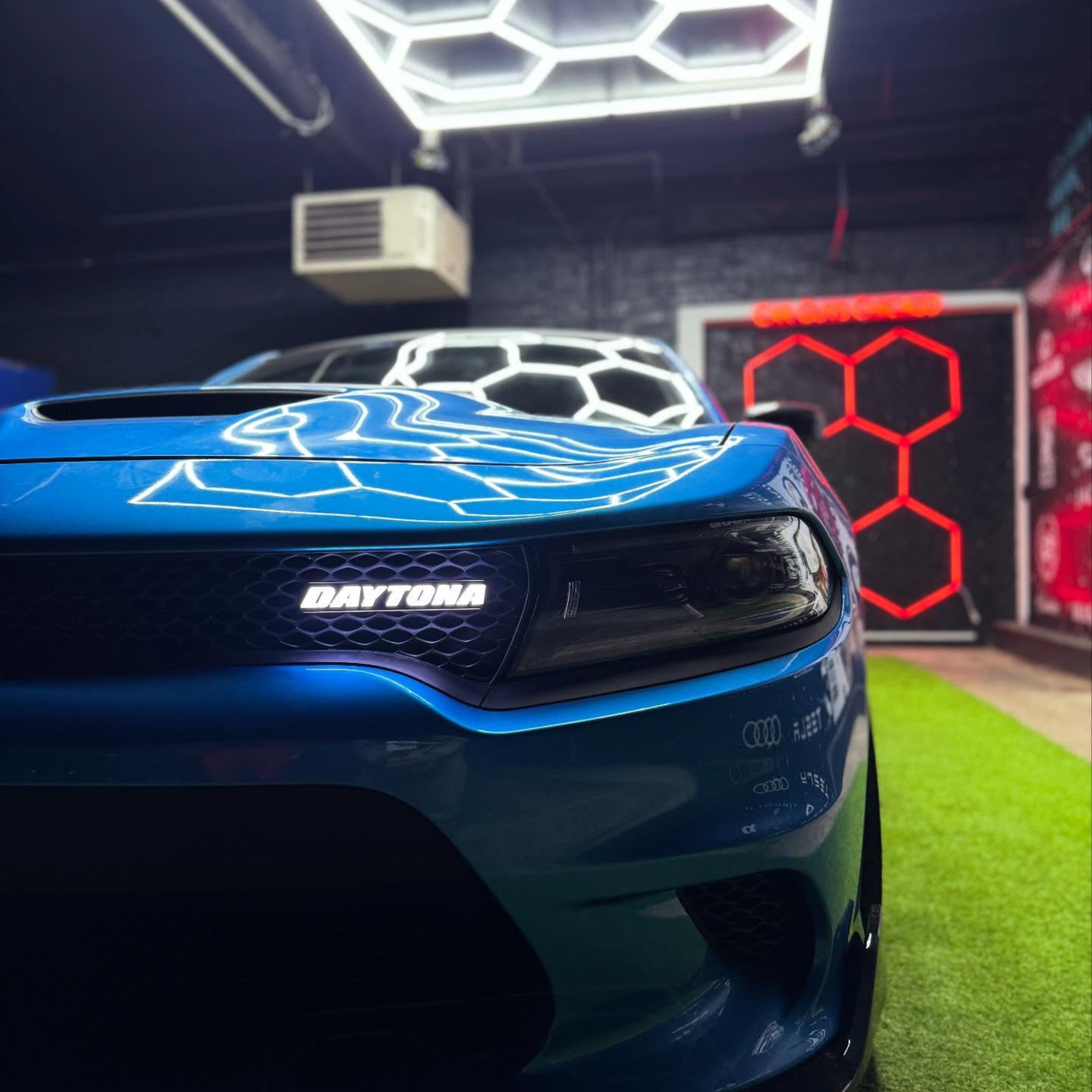 Daytona LED Badge: (Multicolor Flow) â€“ Custom Multicolor LED Lighting by RGB Halo Kits