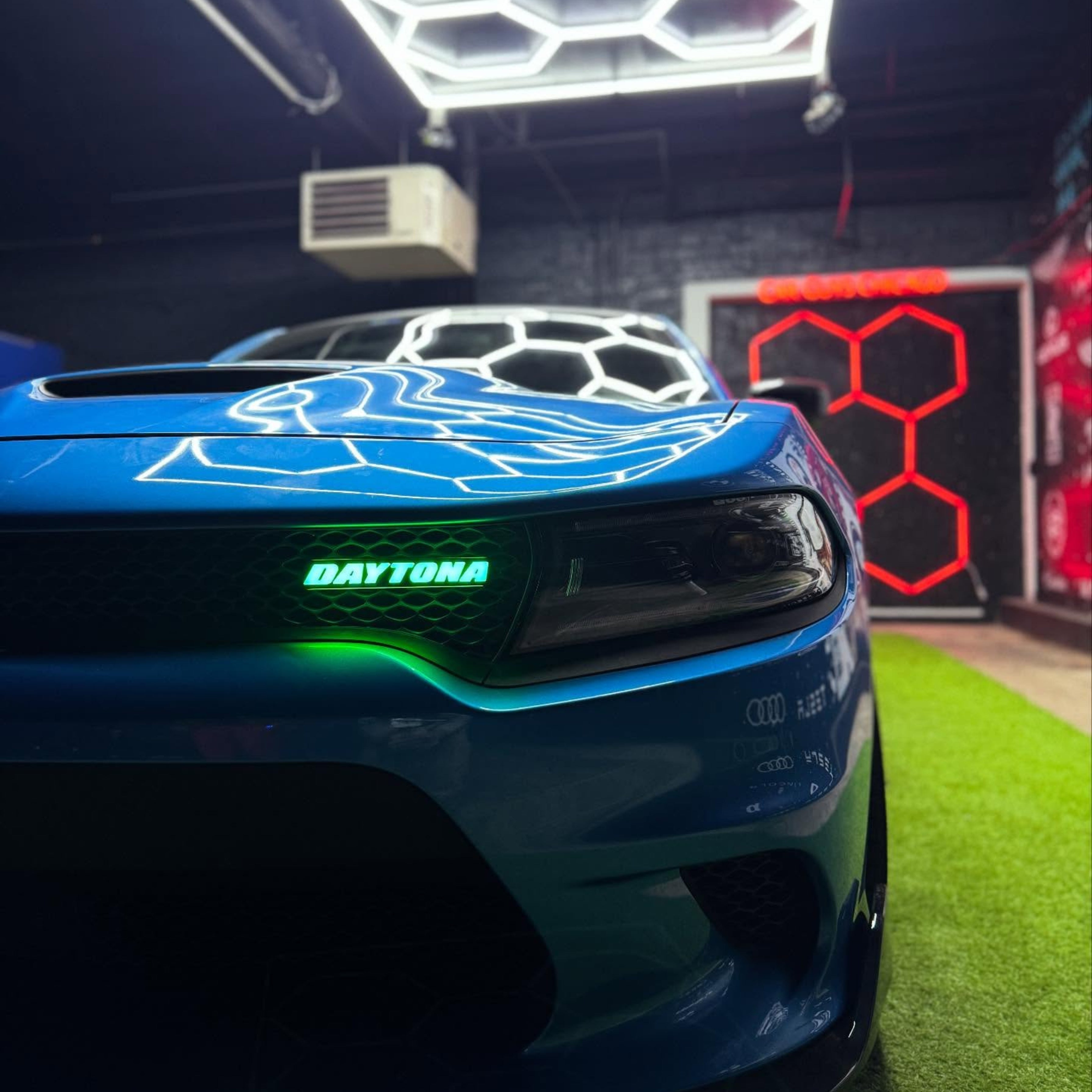 Daytona LED Badge: (Multicolor Flow) â€“ Custom Multicolor LED Lighting by RGB Halo Kits