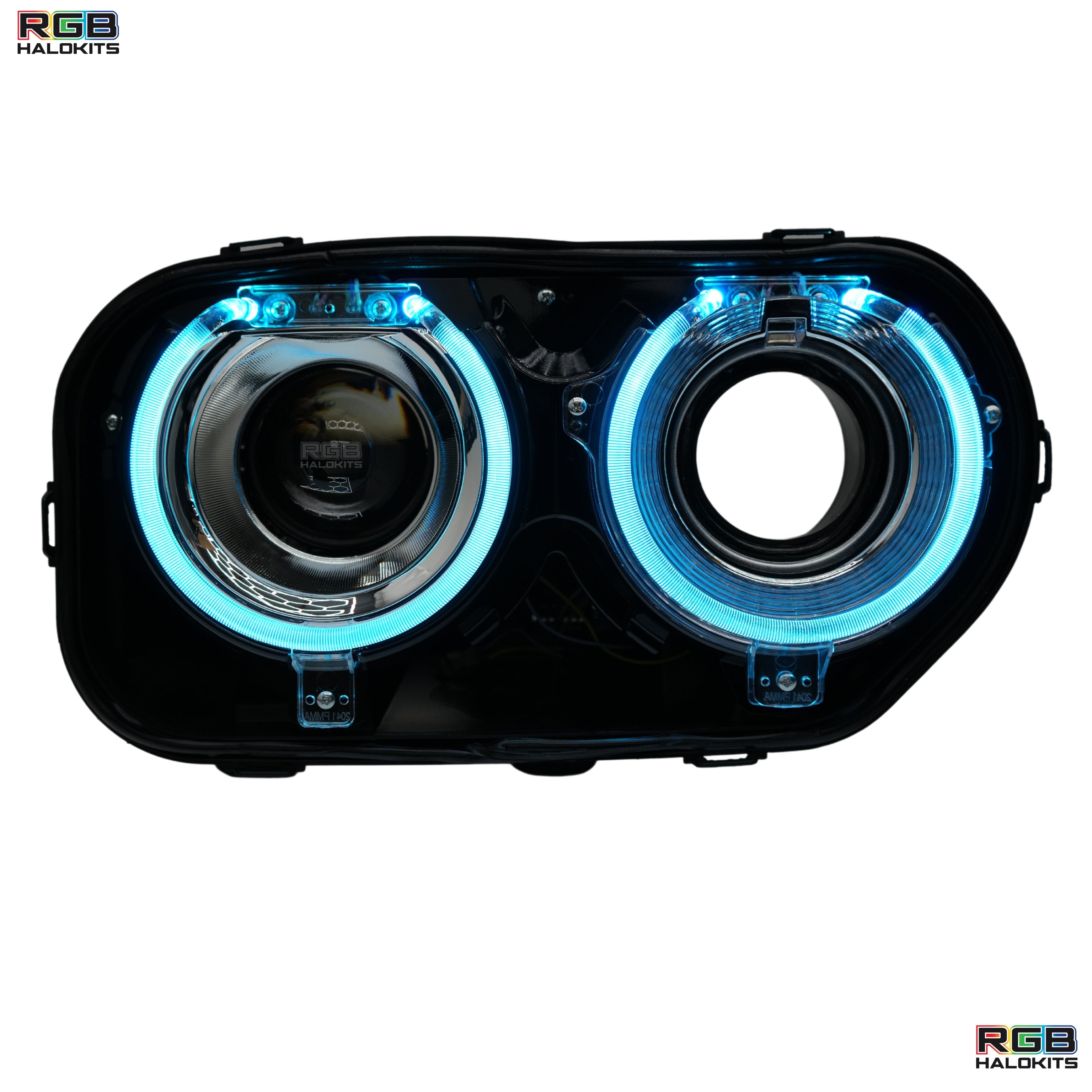 Dodge Challenger RGBW DRL Boards (2015-2023) – Custom Multicolor LED Lighting by RGB Halo Kits