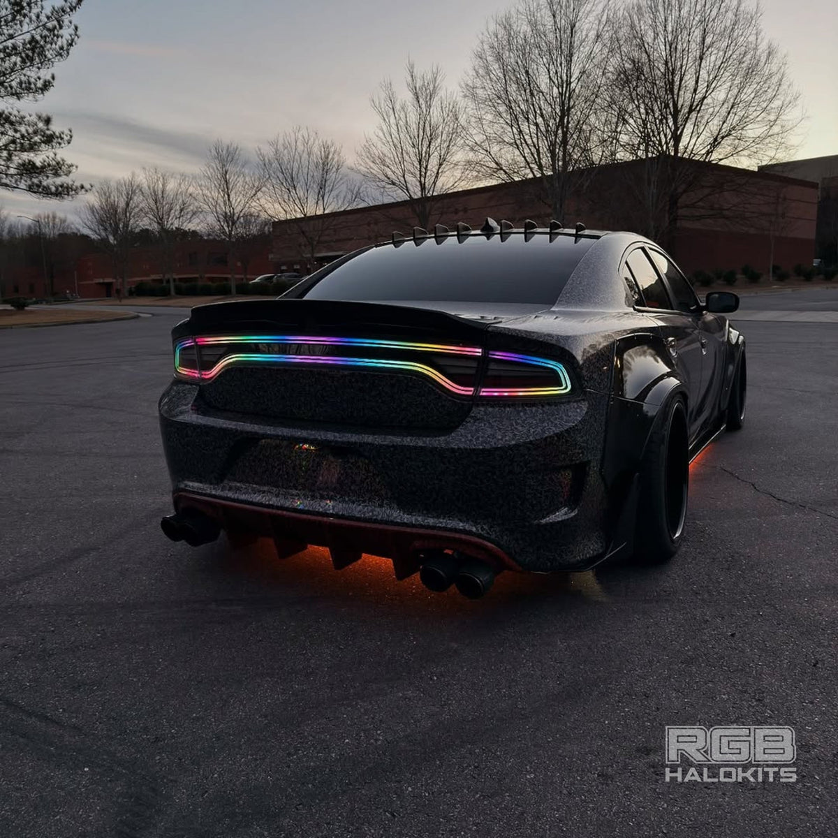 Dodge Charger Multicolor Flow Nova LED Tail Lights  (2015-2024)