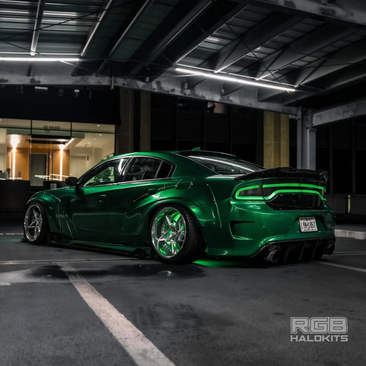 Dodge Charger Multicolor Flow Nova LED Tail Lights  (2015-2024)