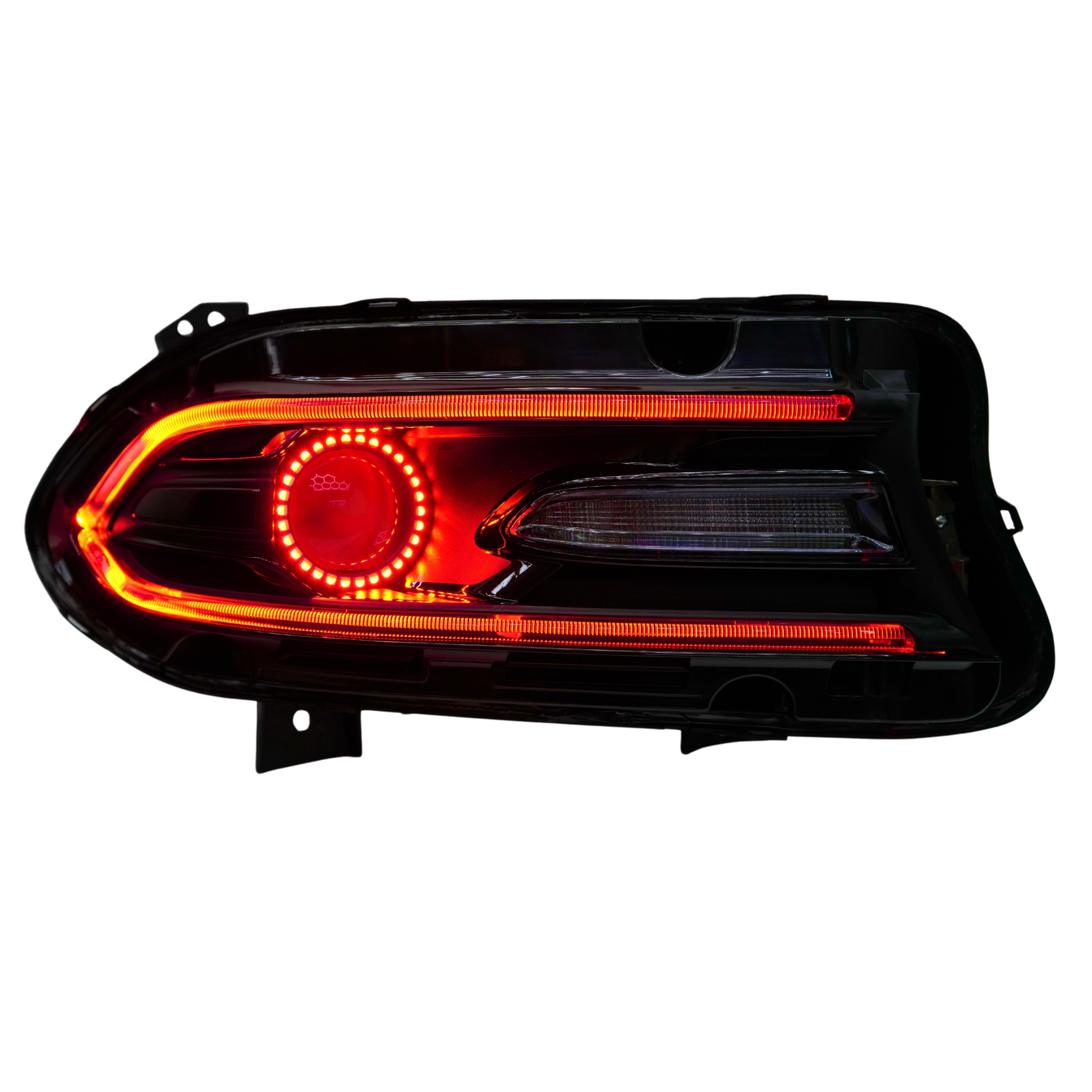 Dodge Charger RGBWA DRL Boards (2015-2023) – Custom Multicolor LED Lighting by RGB Halo Kits
