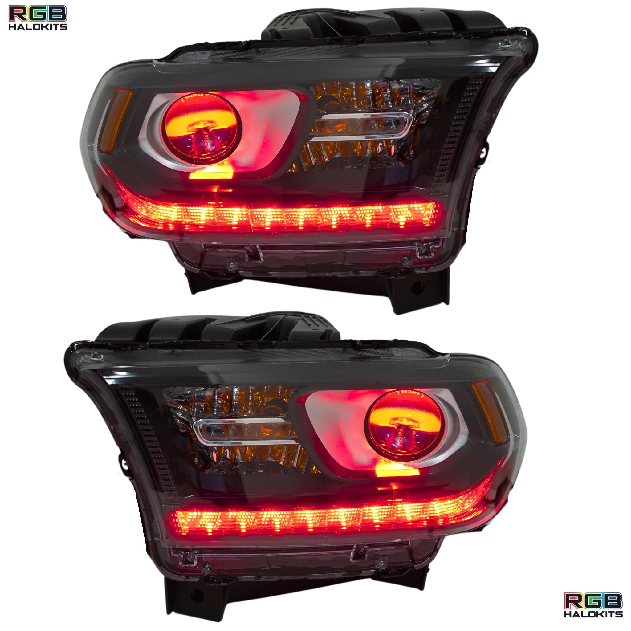 Dodge Durango Multicolor DRL Boards (2014-2020) – Custom Multicolor LED Lighting by RGB Halo Kits