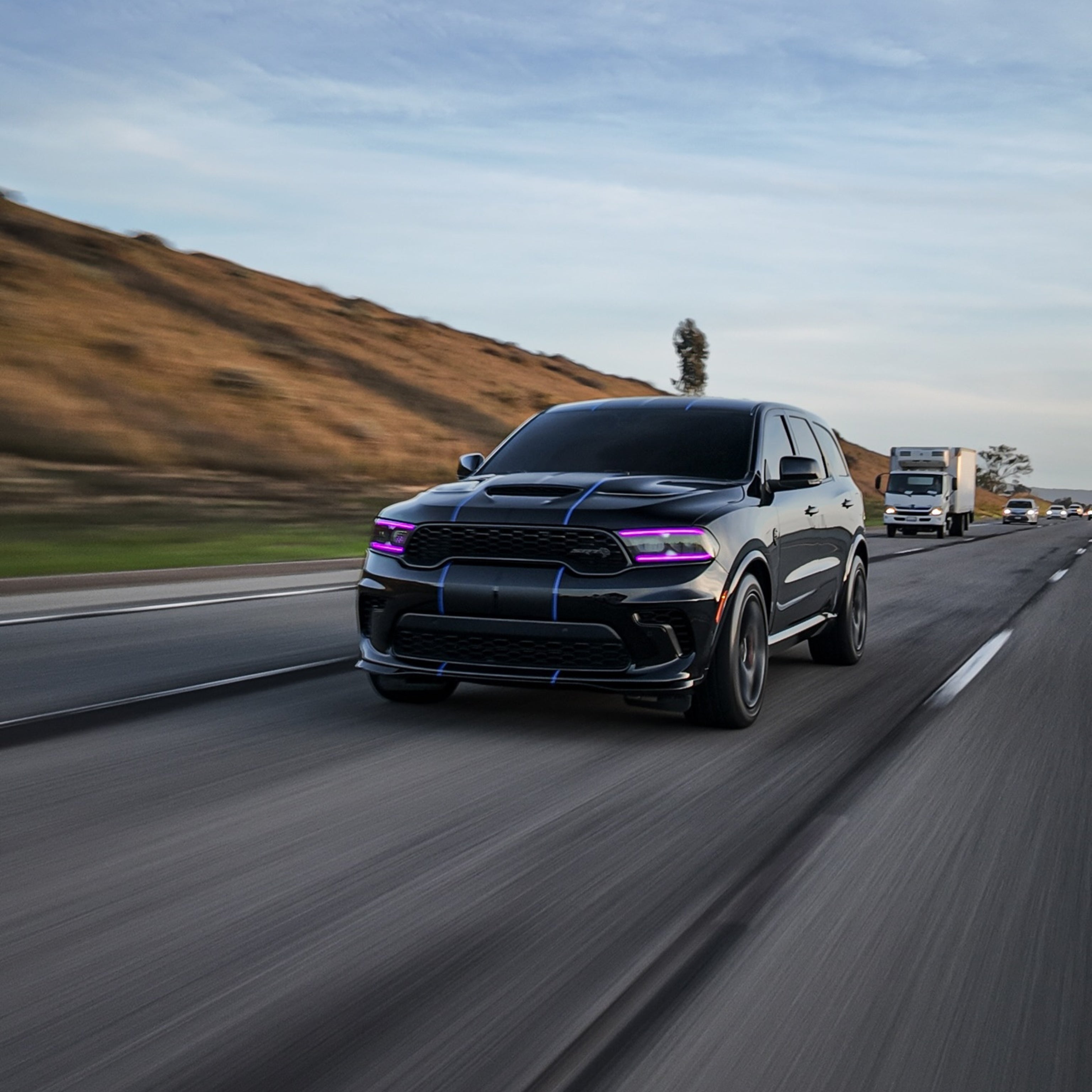 Dodge Durango Multicolor Flow DRL Kit (2021-2025) – Custom Multicolor LED Lighting by RGB Halo Kits