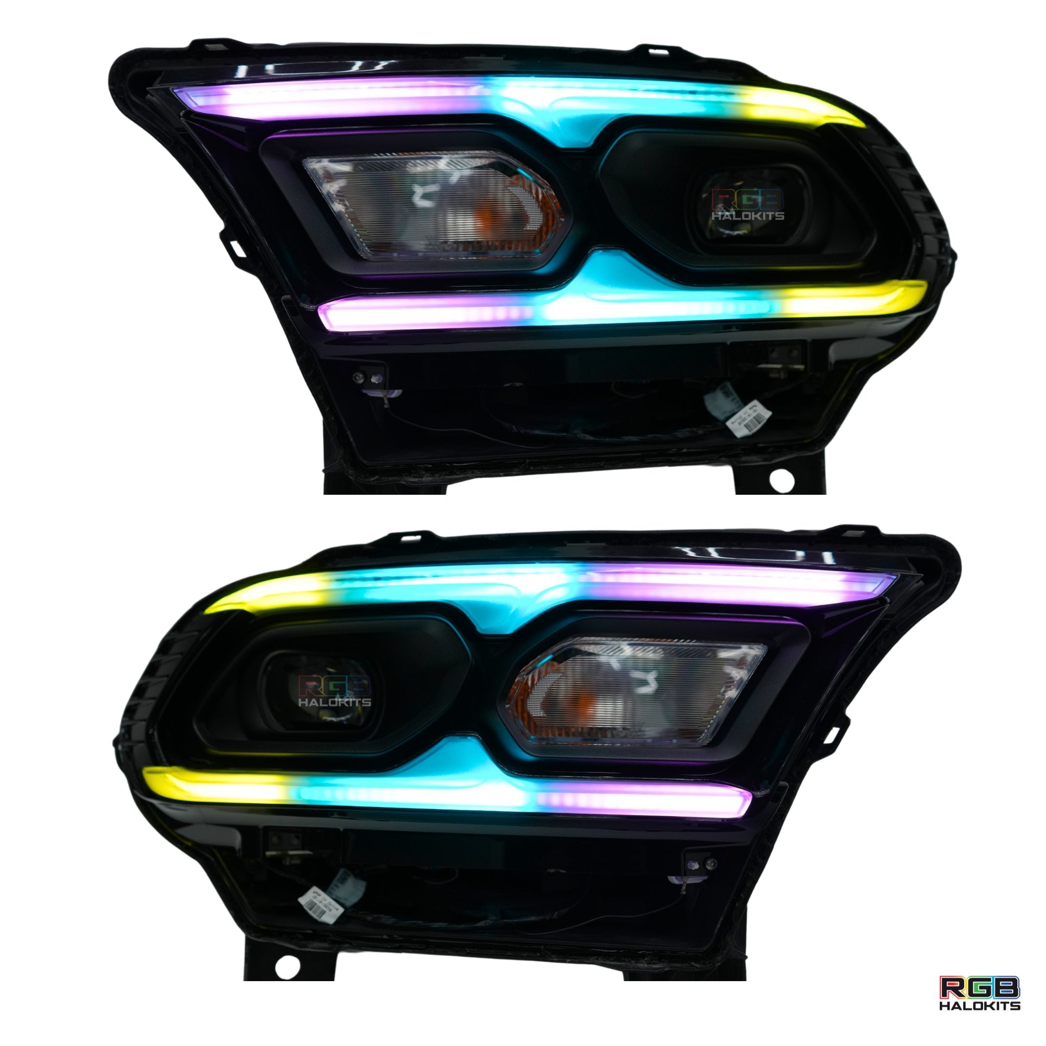 Dodge Durango Multicolor Flow DRL Kit (2021-2025) – Custom Multicolor LED Lighting by RGB Halo Kits
