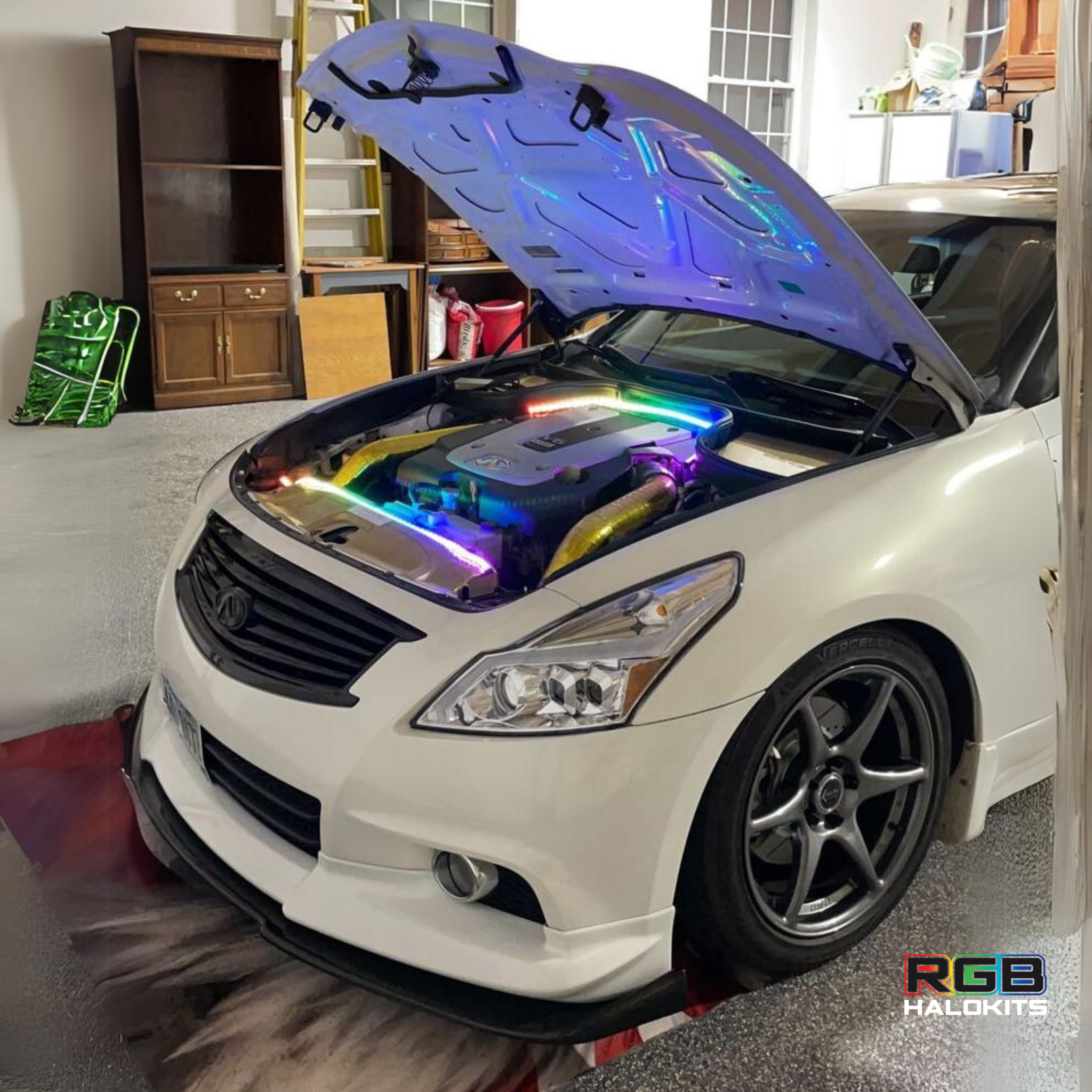 Engine Bay Multicolor Lighting Kit – Custom Multicolor LED Lighting by RGB Halo Kits
