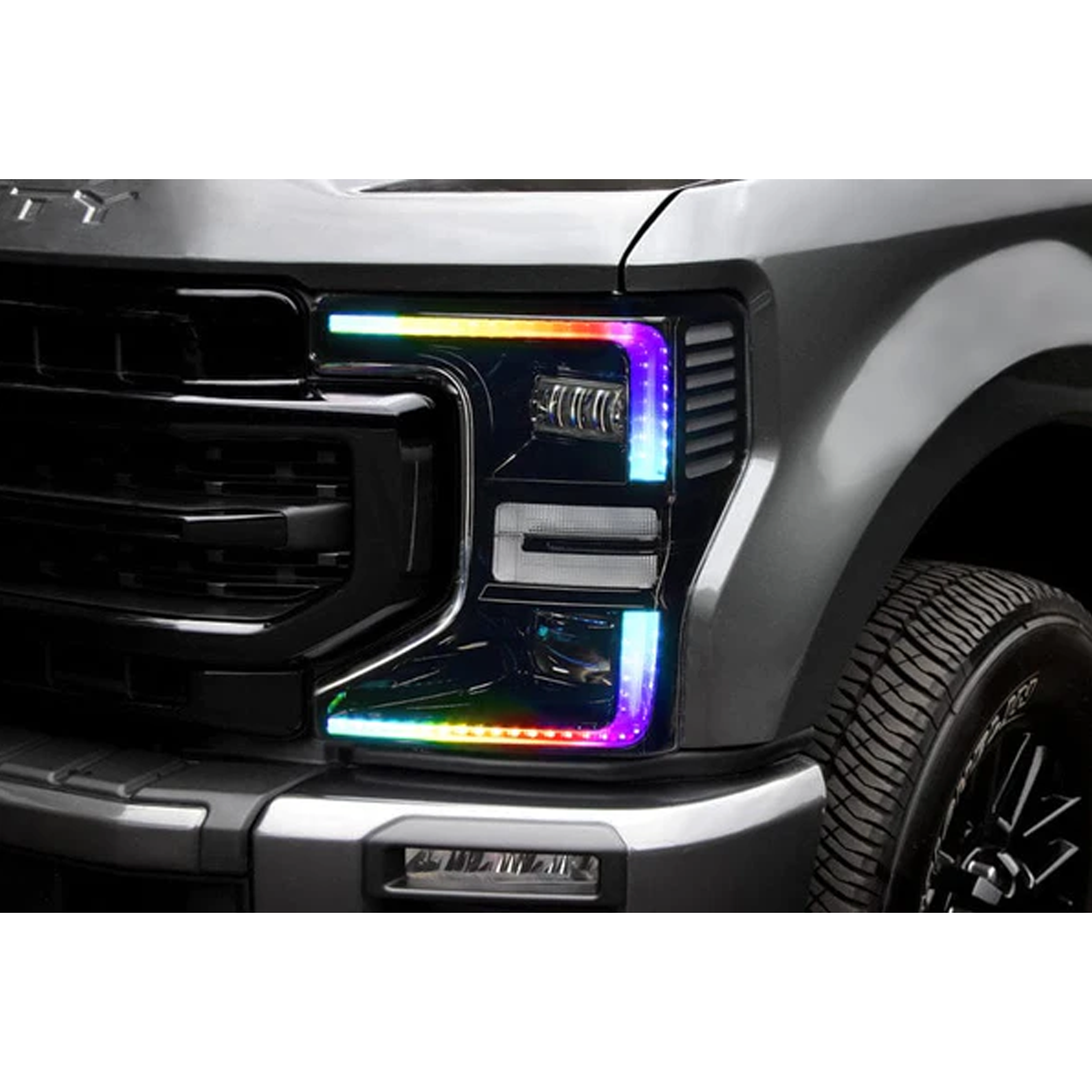 Ford F-250/350 Super Duty Multicolor DRL Boards (2020-2022)