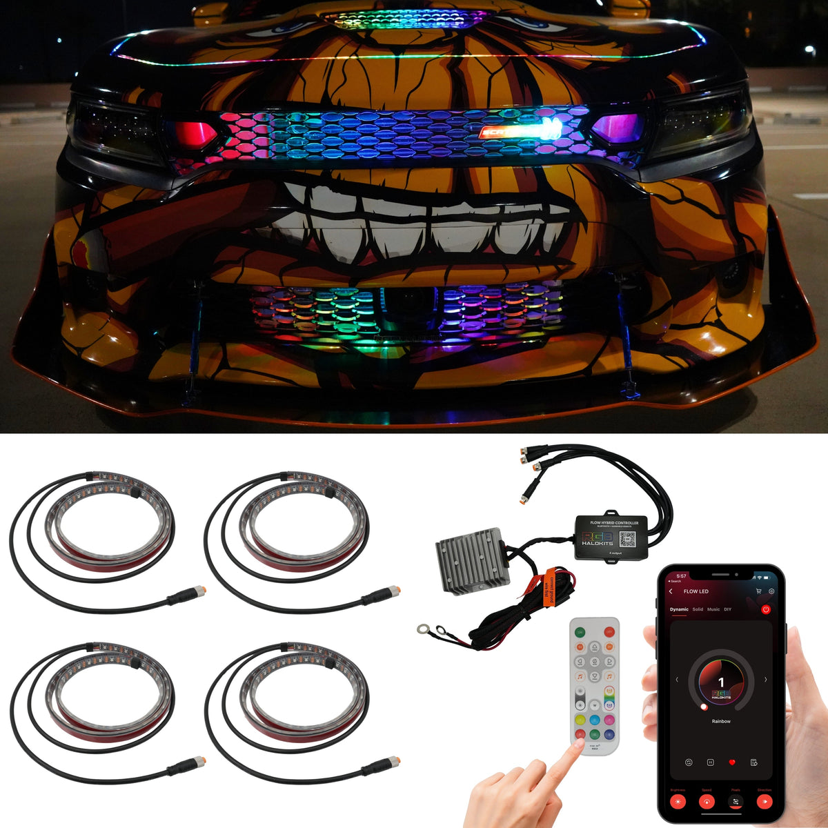 Flow Series LED Grille Kit