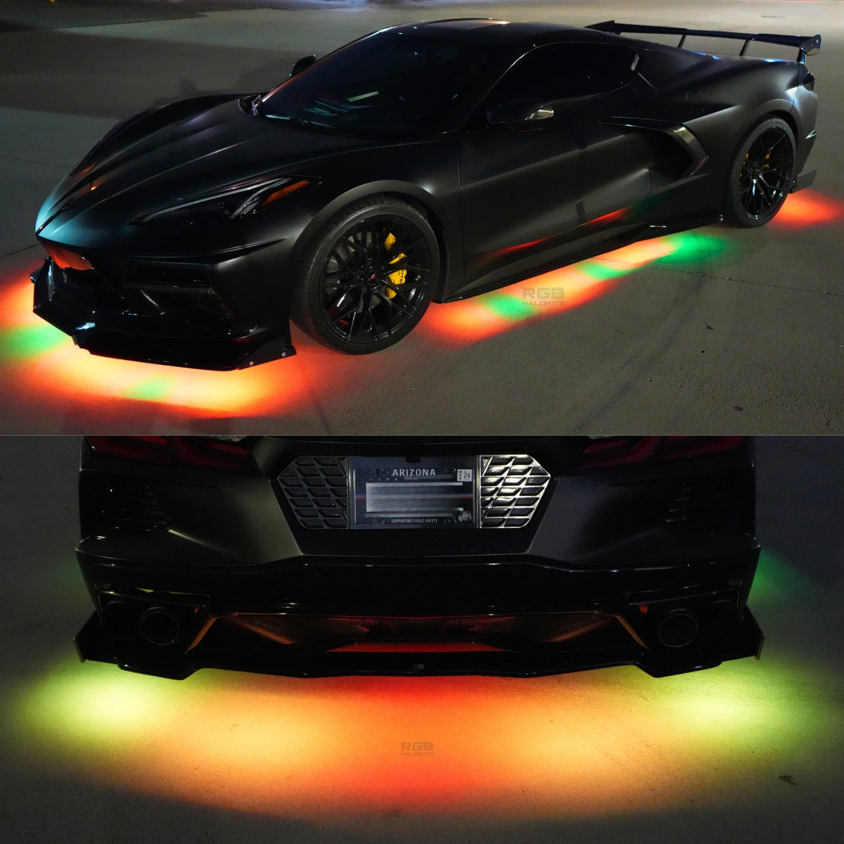 Flow Series LED Underglow Lighting Kit 3.0 | Custom 6pc | Flexible – Custom Multicolor LED Lighting by RGB Halo Kits