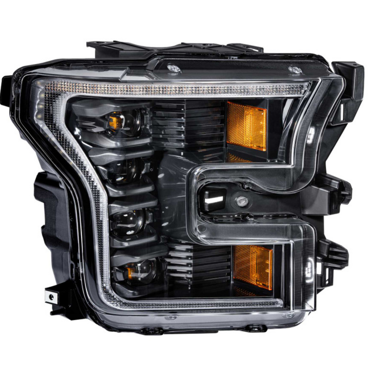 Ford F-150: Multicolor Flow Series Headlights (2015-2017) | XB Morimoto – Custom Multicolor LED Lighting by RGB Halo Kits