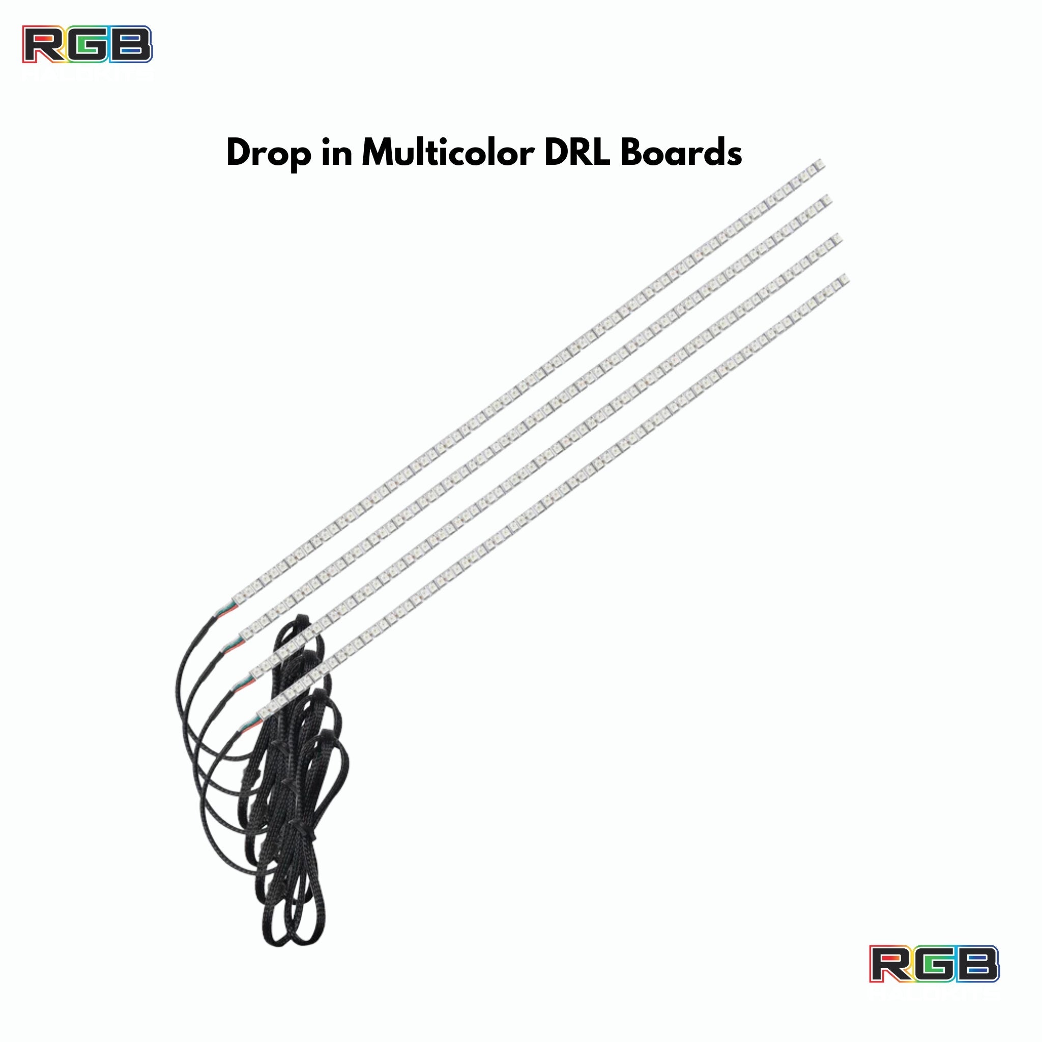 Ford F-250/350 Super Duty Multicolor Flow DRL Boards (2020-2022) – Custom Multicolor LED Lighting by RGB Halo Kits