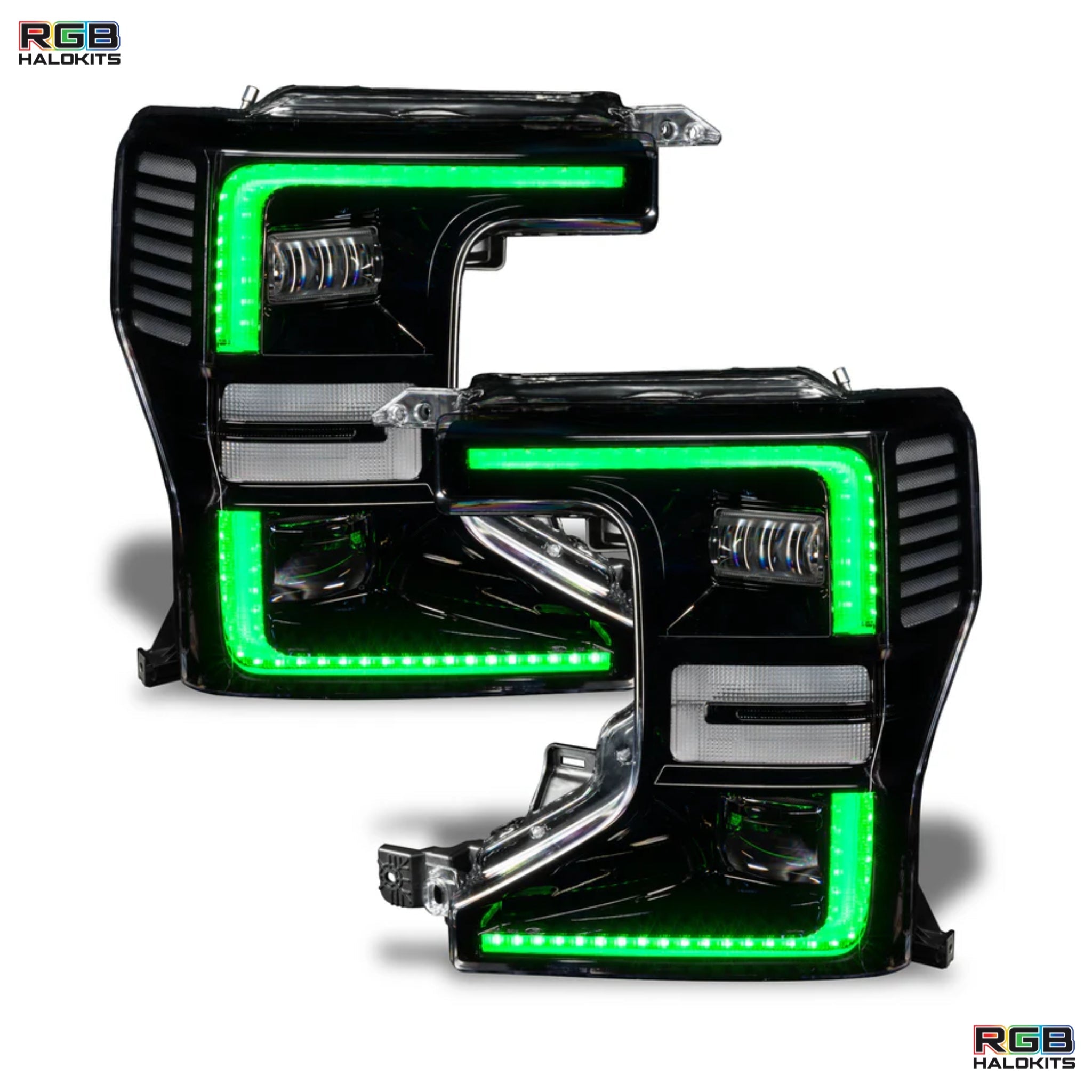 Ford F-250/350 Super Duty Multicolor Flow DRL Boards (2020-2022) – Custom Multicolor LED Lighting by RGB Halo Kits