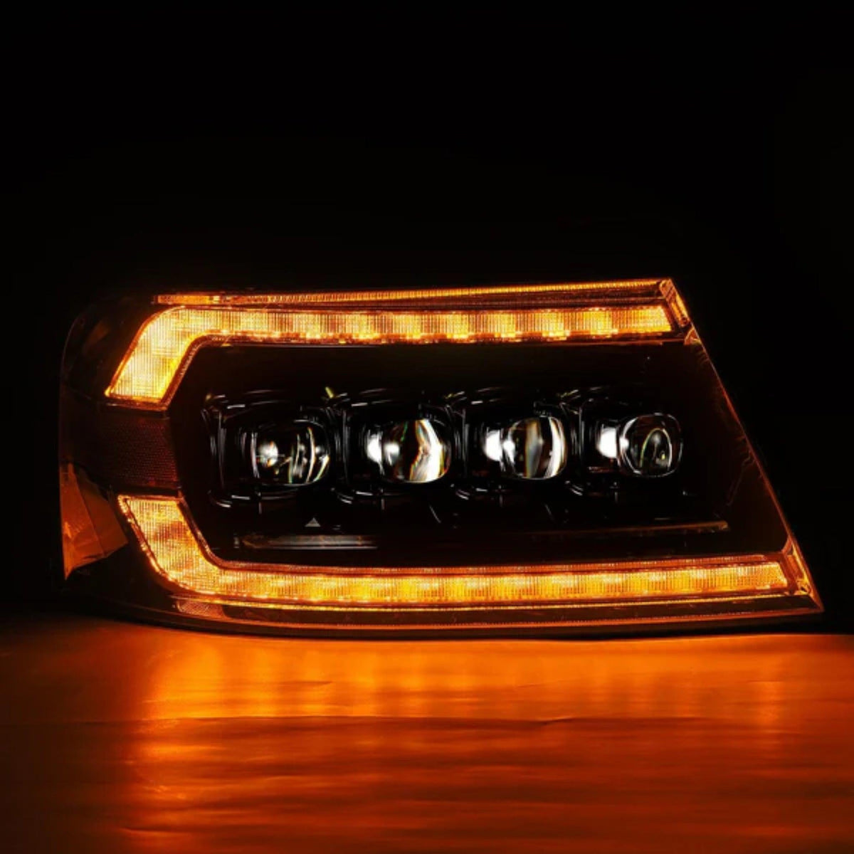 Ford F150 (2004-2008) / Lincoln Mark LT (2006-2008) Headlights | Alpharex – Custom Multicolor LED Lighting by RGB Halo Kits