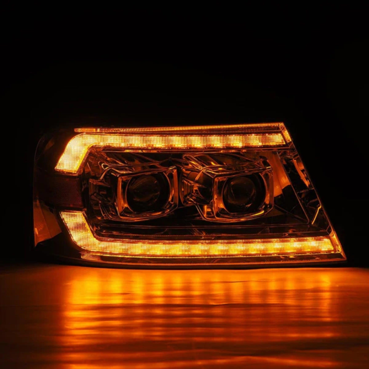 Ford F150 (2004-2008) / Lincoln Mark LT (2006-2008) Headlights | Alpharex – Custom Multicolor LED Lighting by RGB Halo Kits