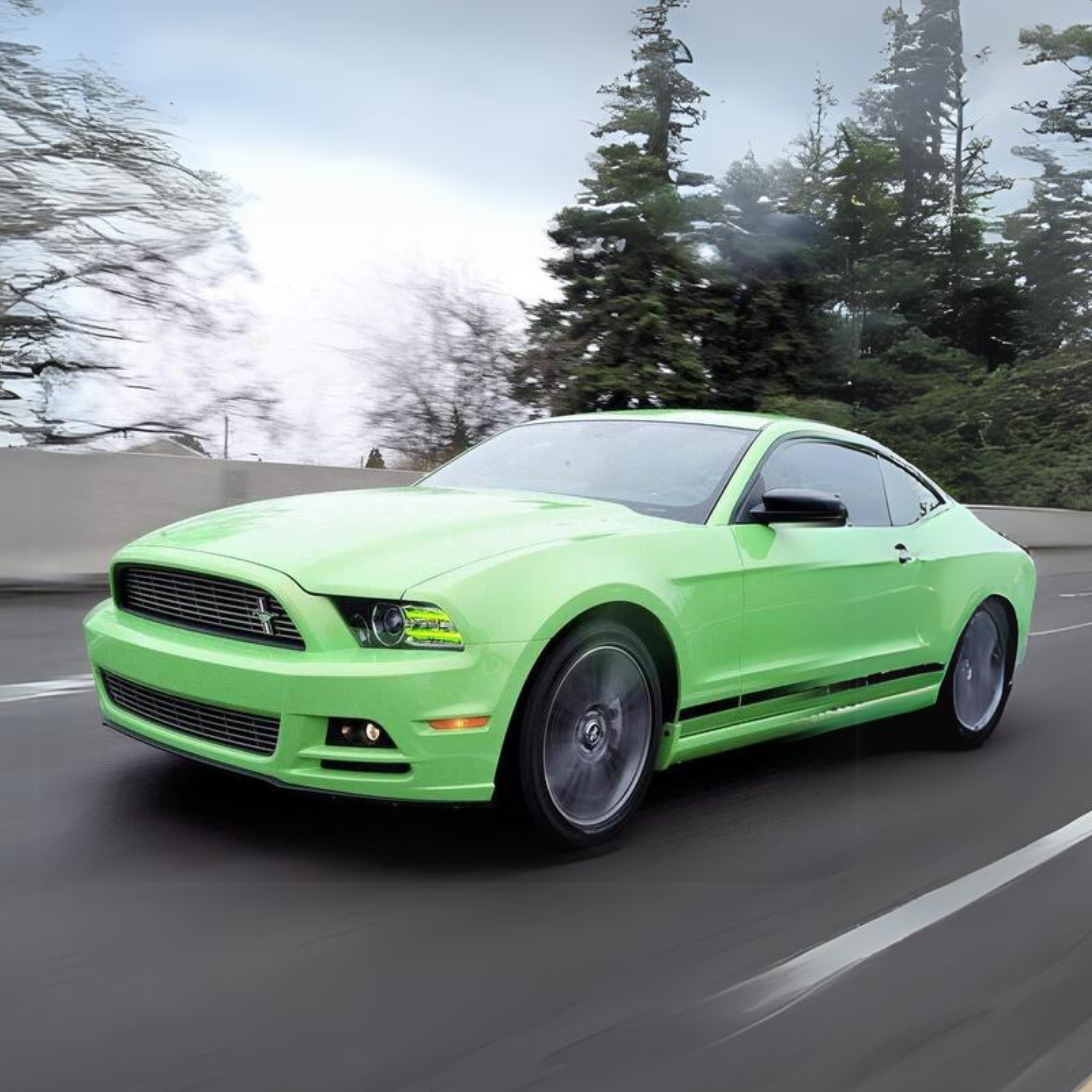 Ford Mustang Multicolor DRL Boards (2013-2014) – Custom Multicolor LED Lighting by RGB Halo Kits