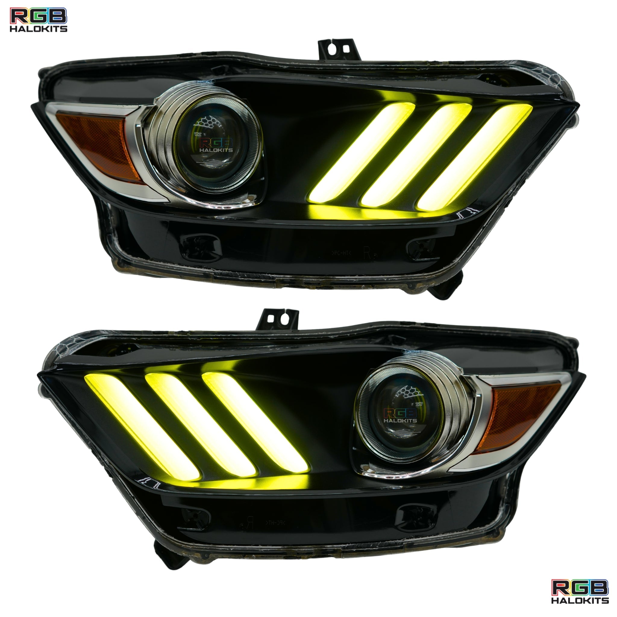 Ford Mustang Multicolor Flow Series DRL Boards (2015-2017) – Custom Multicolor LED Lighting by RGB Halo Kits