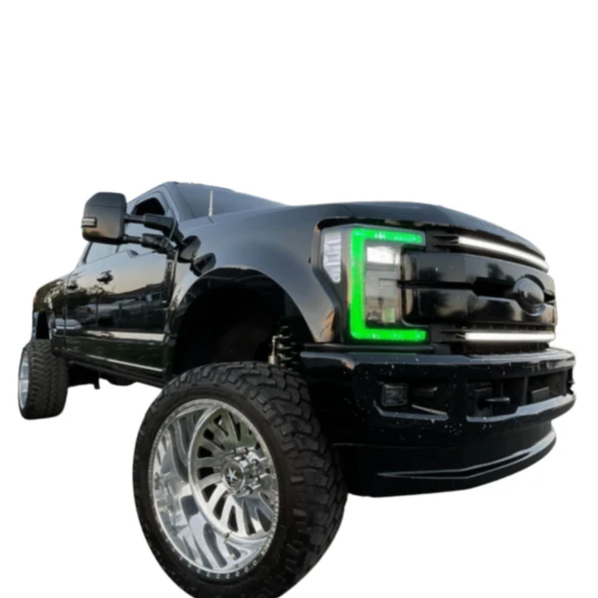 Ford Super Duty Multicolor DRL Boards (2017-2019) – Custom Multicolor LED Lighting by RGB Halo Kits