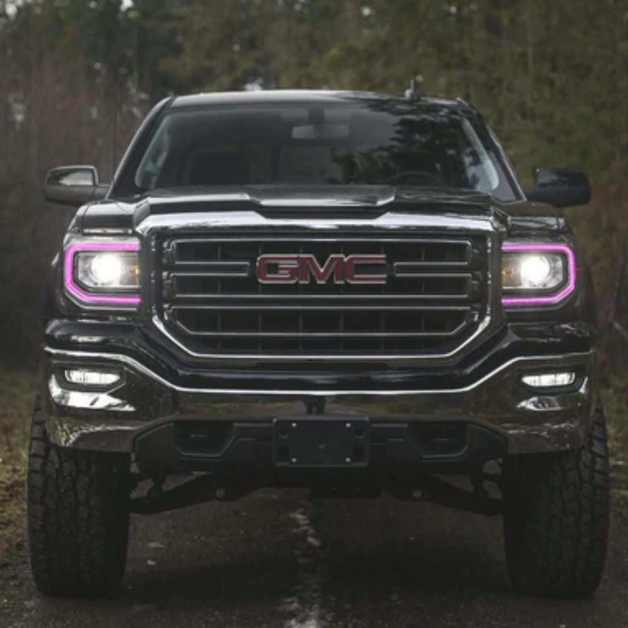 GMC Sierra 1500 Multicolor DRL Boards (2016-2018) – Custom Multicolor LED Lighting by RGB Halo Kits