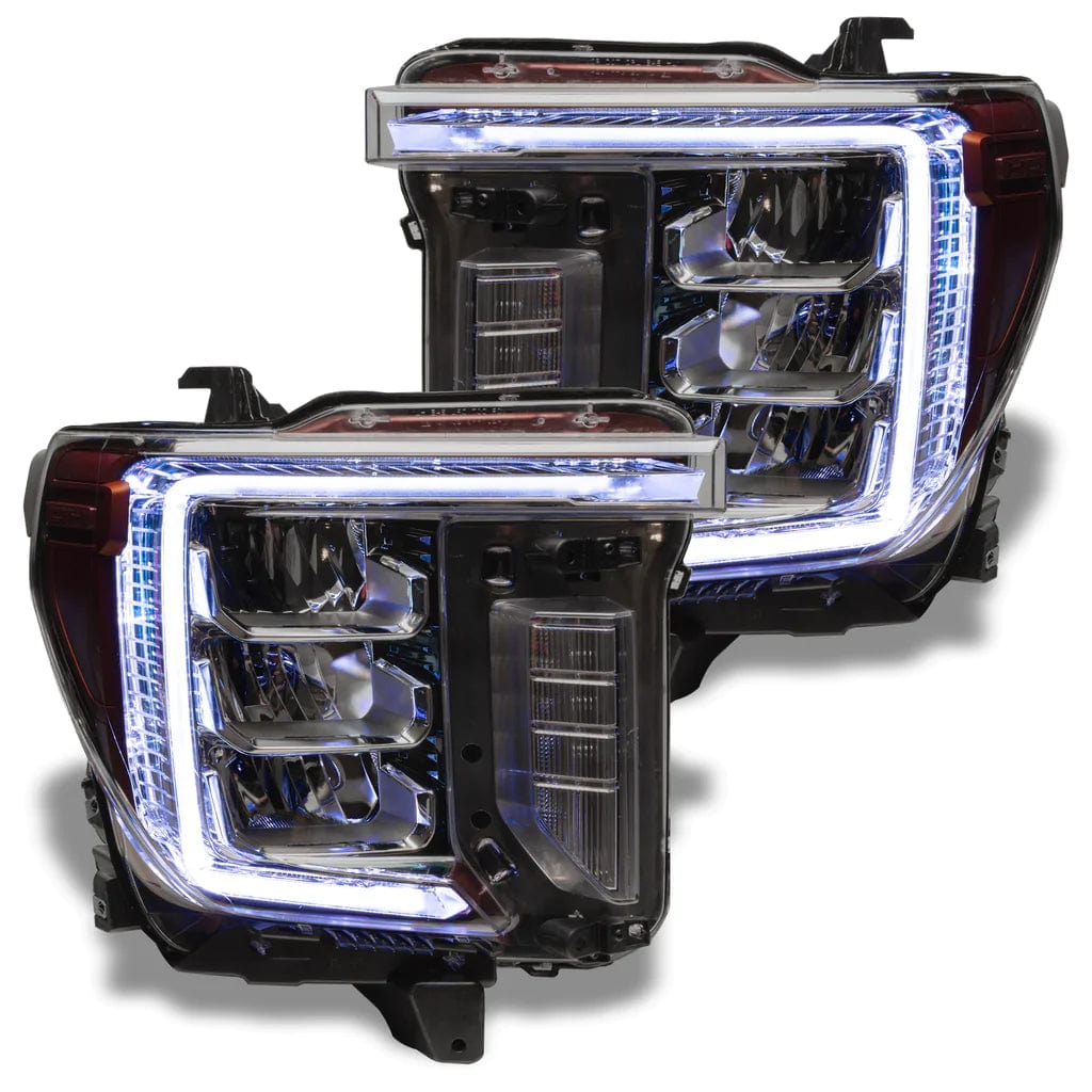 GMC Sierra 2500/3500 HD | Multicolor RGBW DRL Boards (2020-2023) – Custom Multicolor LED Lighting by RGB Halo Kits