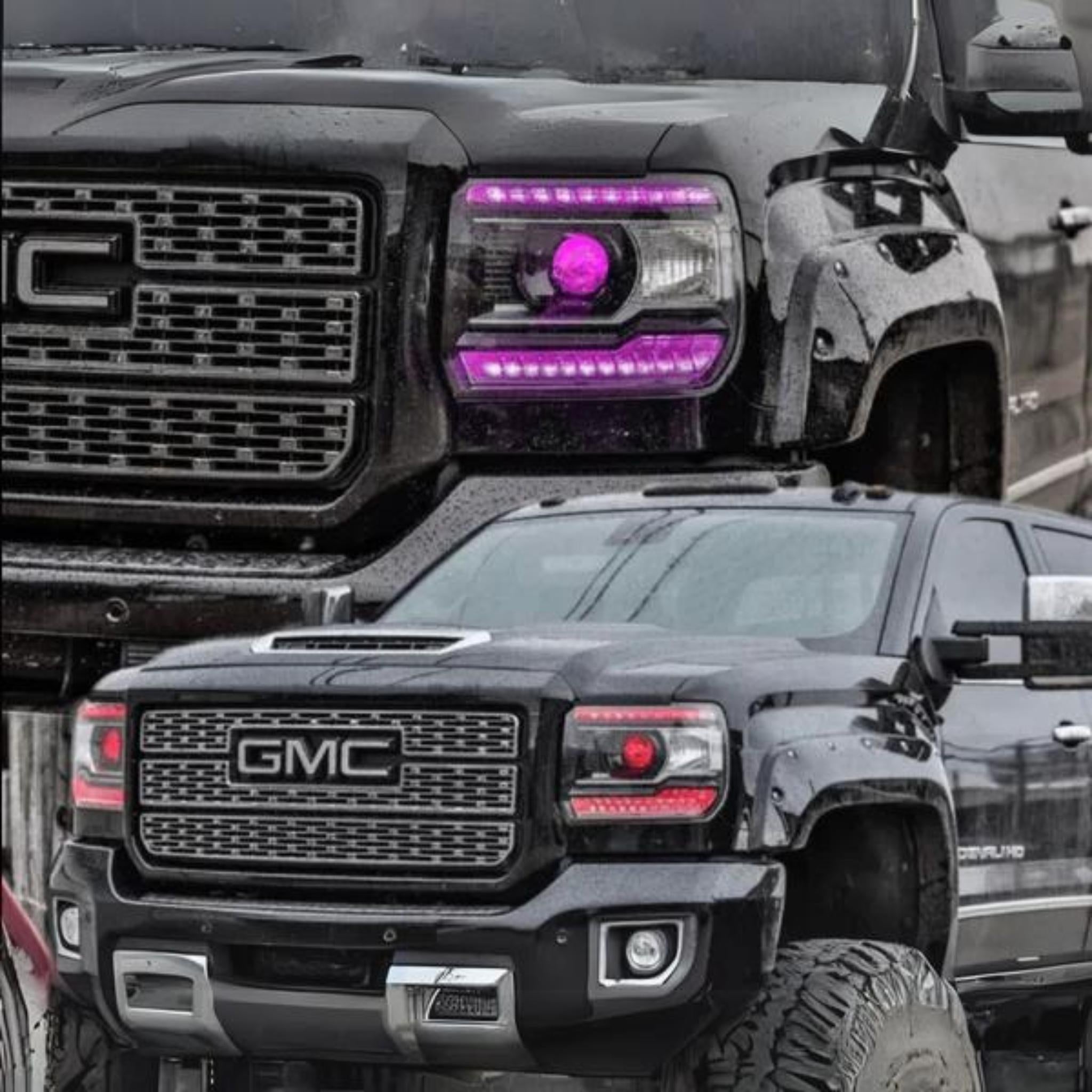 GMC Sierra RGBW DRL Boards (2014-2015) – Custom Multicolor LED Lighting by RGB Halo Kits