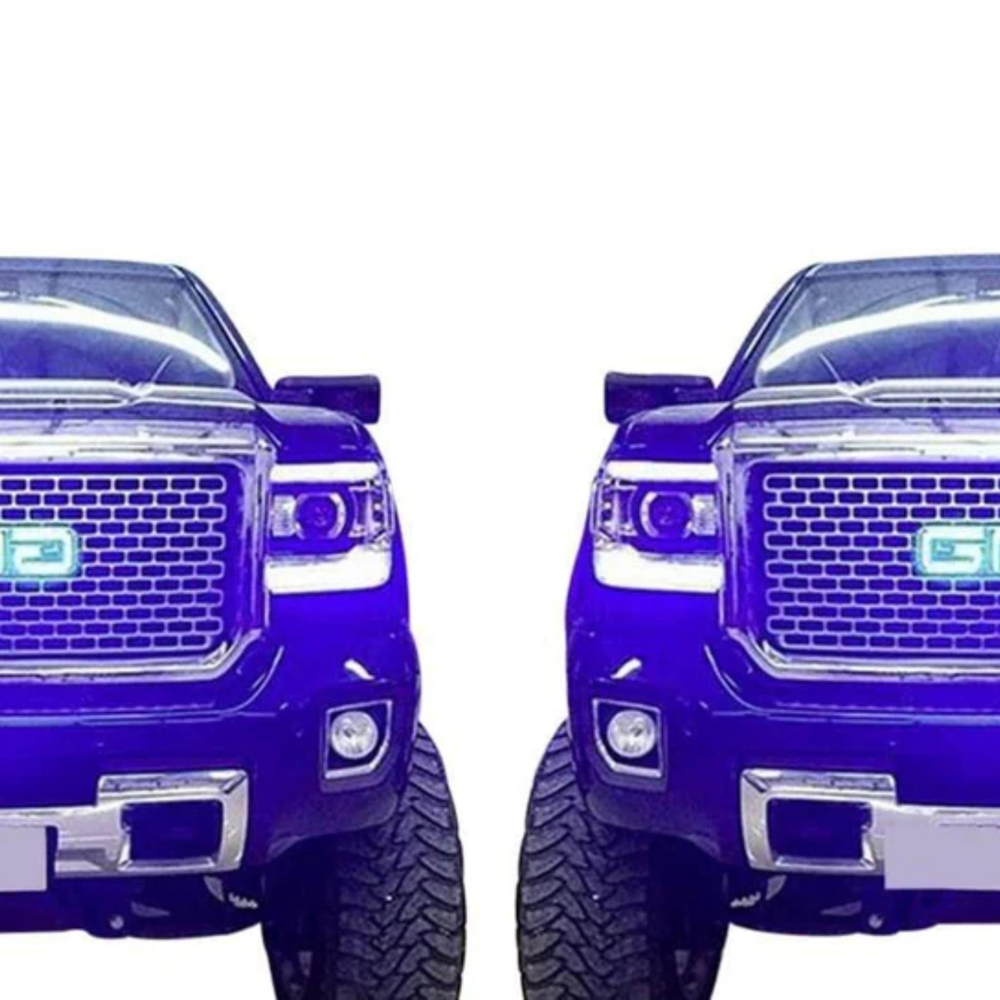 GMC Sierra RGBW DRL Boards (2014-2015) – Custom Multicolor LED Lighting by RGB Halo Kits
