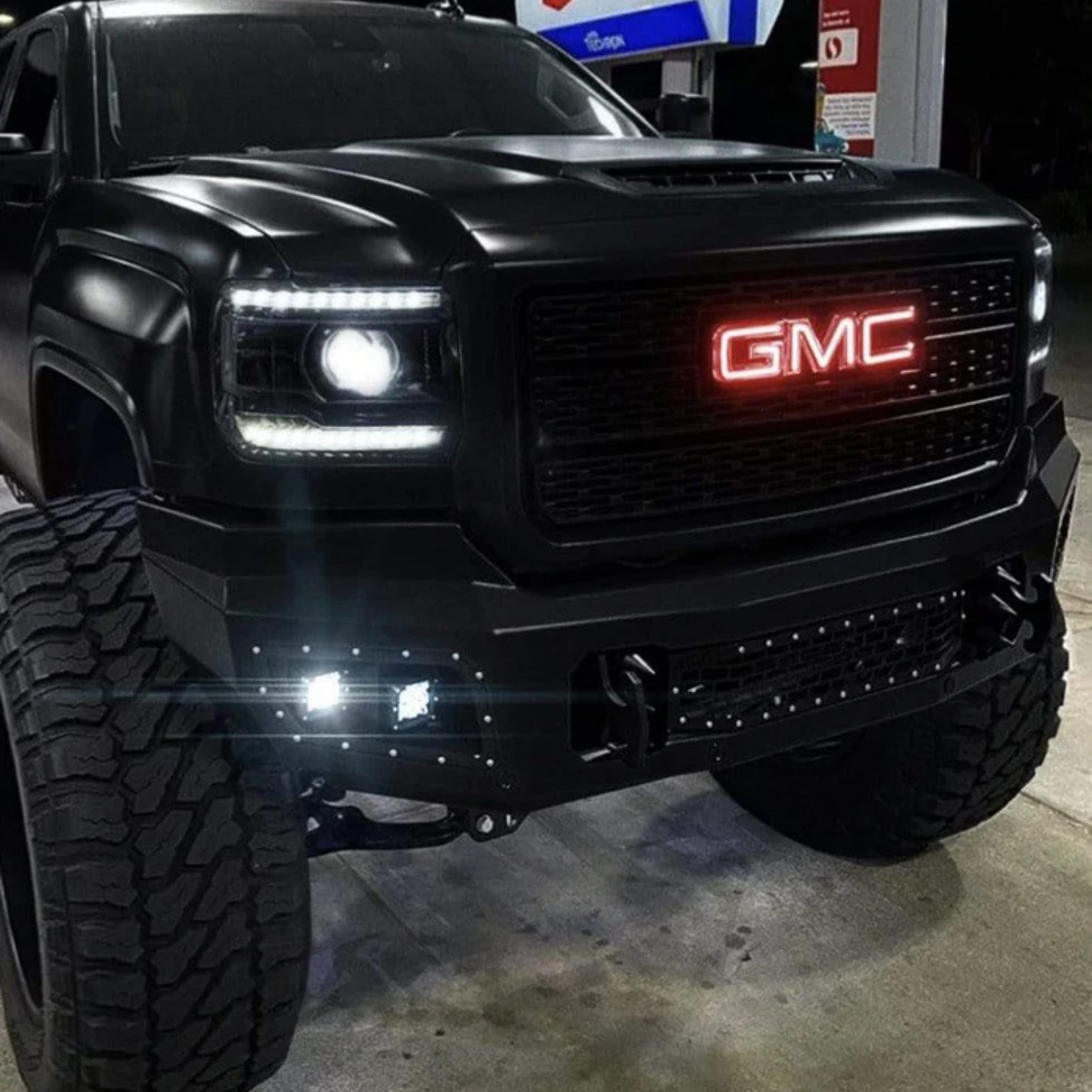 GMC LED Emblem: Multicolor (1999-2024)