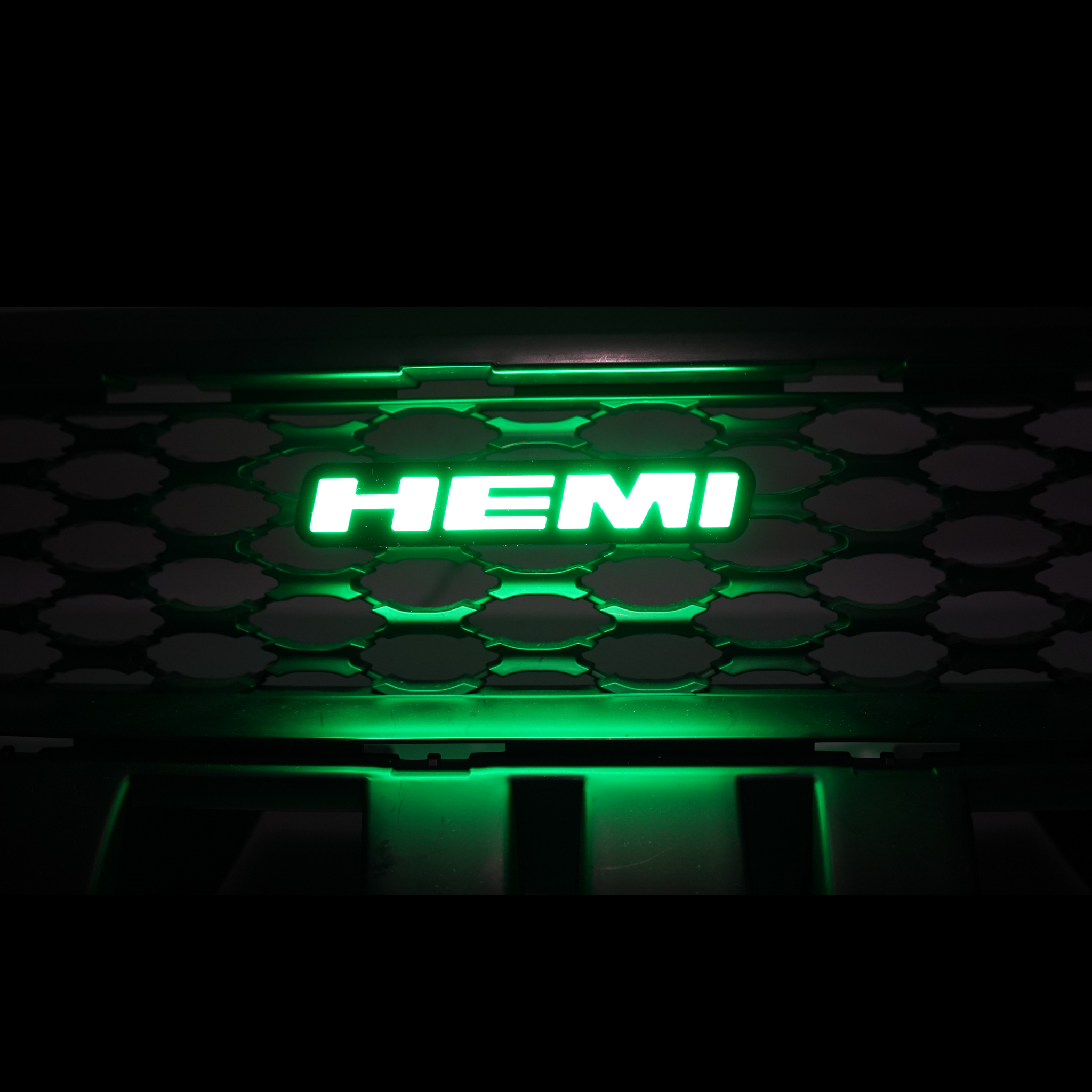 Hemi LED Badge (Multicolor Flow) â€“ Custom Multicolor LED Lighting by RGB Halo Kits