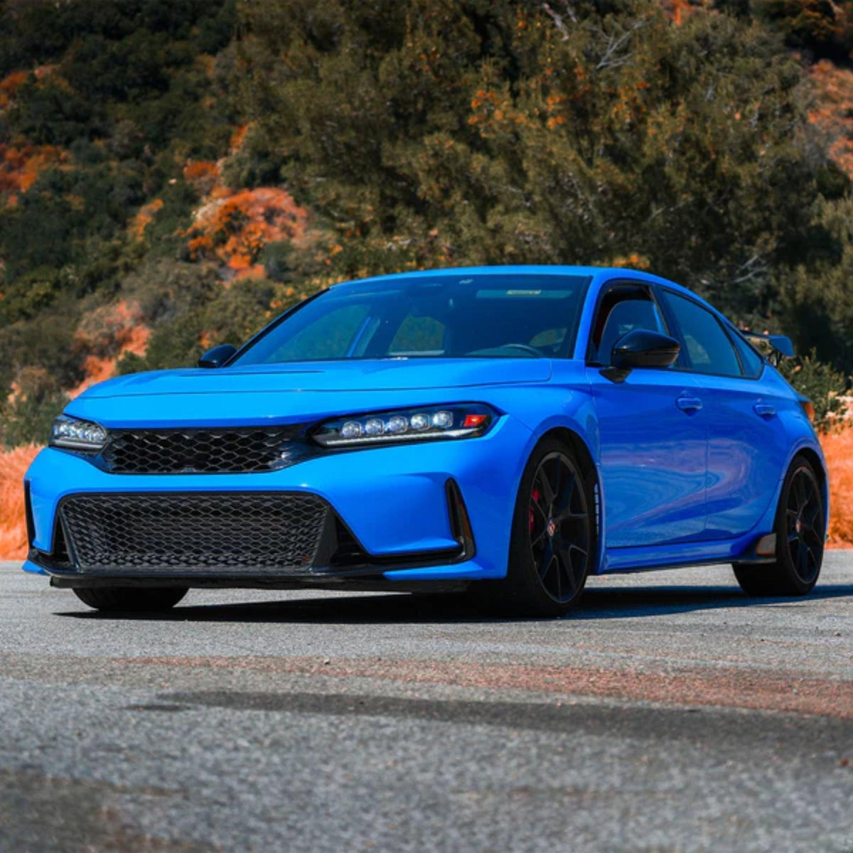 Honda Civic: Multicolor Flow Series Nova-Series Alphablack Headlights (2022-2025) | Alpharex – Custom Multicolor LED Lighting by RGB Halo Kits