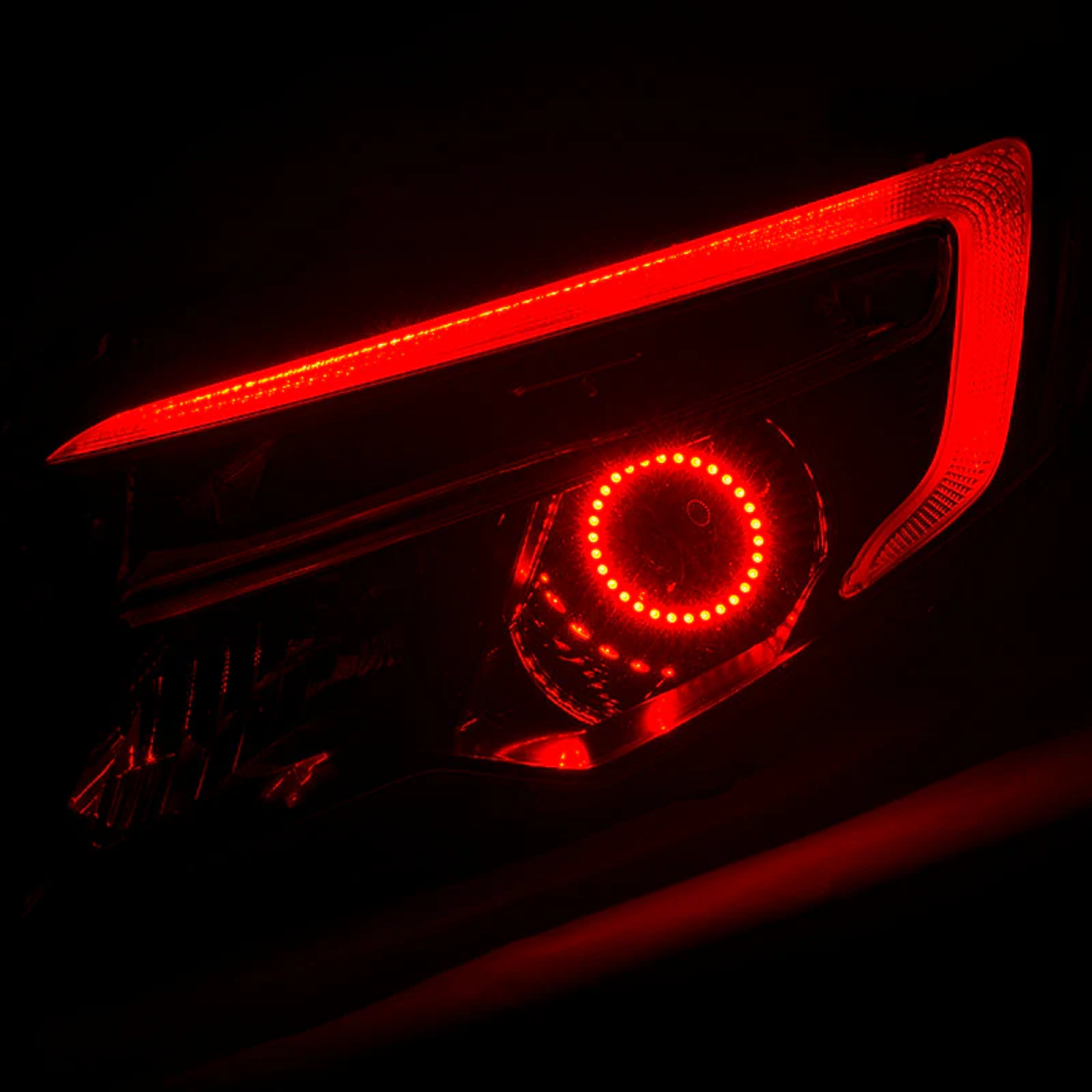 Honda Pilot Flow Series/Color Chasing DRL Boards w/ Halos (2016-2018) – Custom Multicolor LED Lighting by RGB Halo Kits