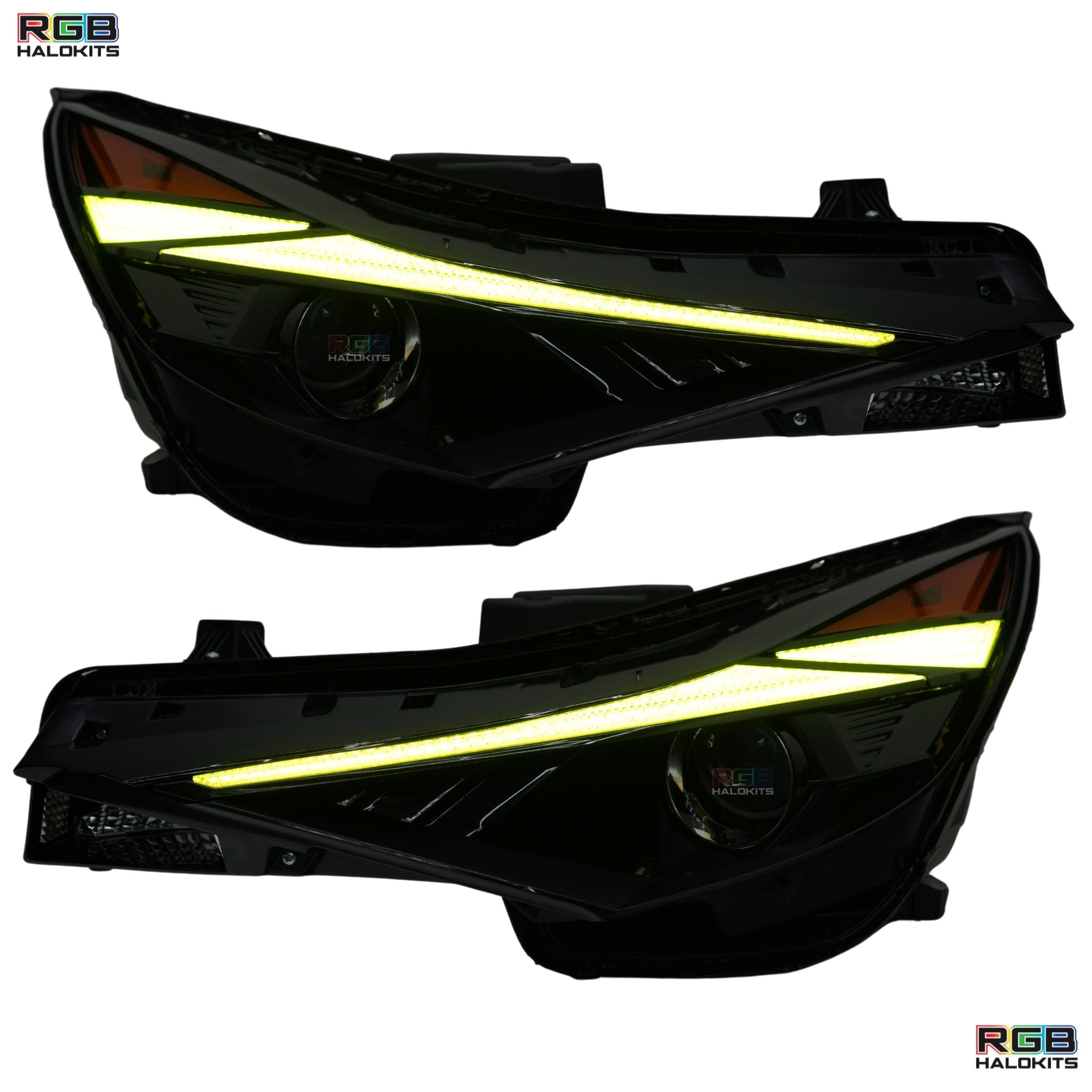 Hyundai Elantra Multicolor Flow Series DRL Boards (2021-2023) – Custom Multicolor LED Lighting by RGB Halo Kits