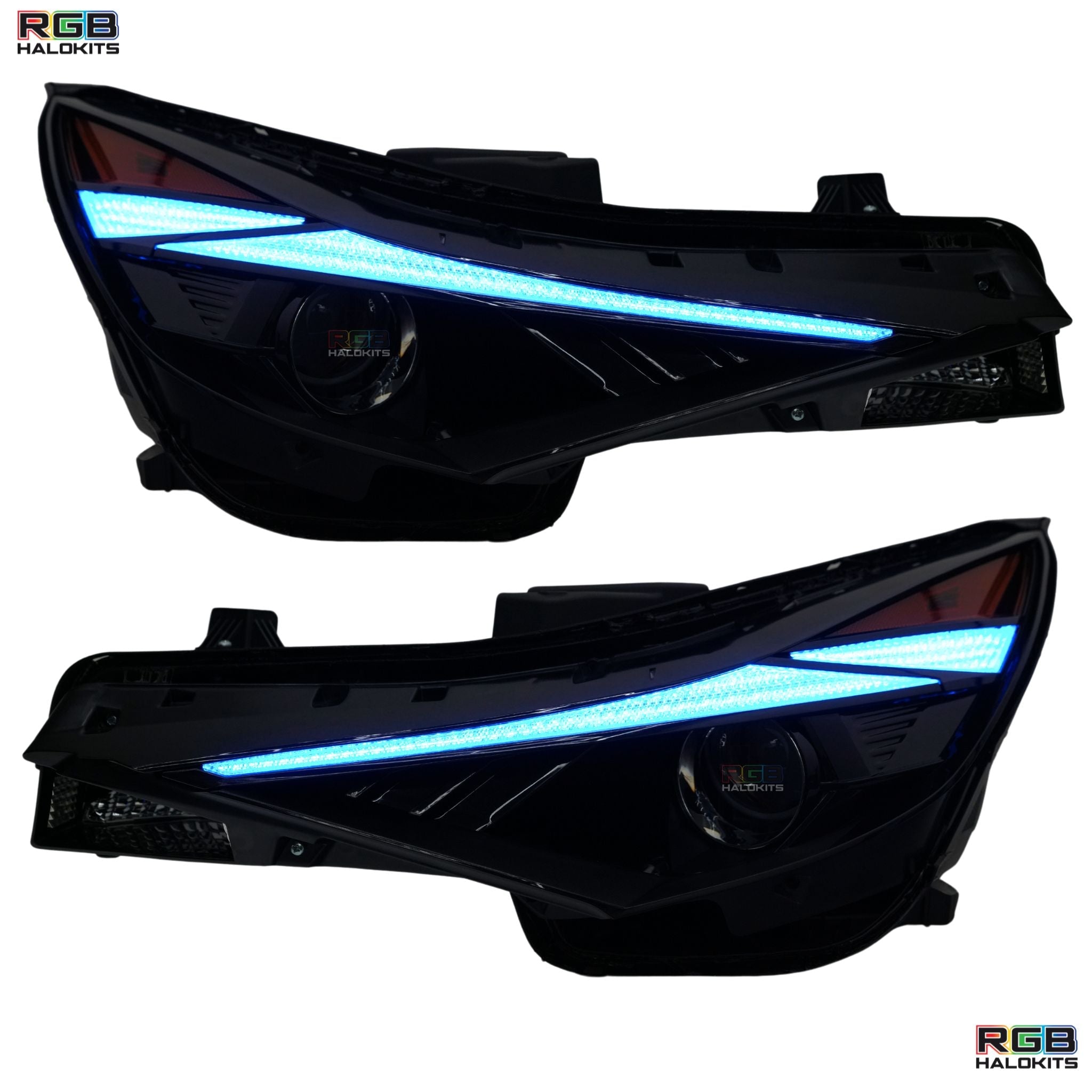 Hyundai Elantra Multicolor Flow Series DRL Boards (2021-2023) – Custom Multicolor LED Lighting by RGB Halo Kits