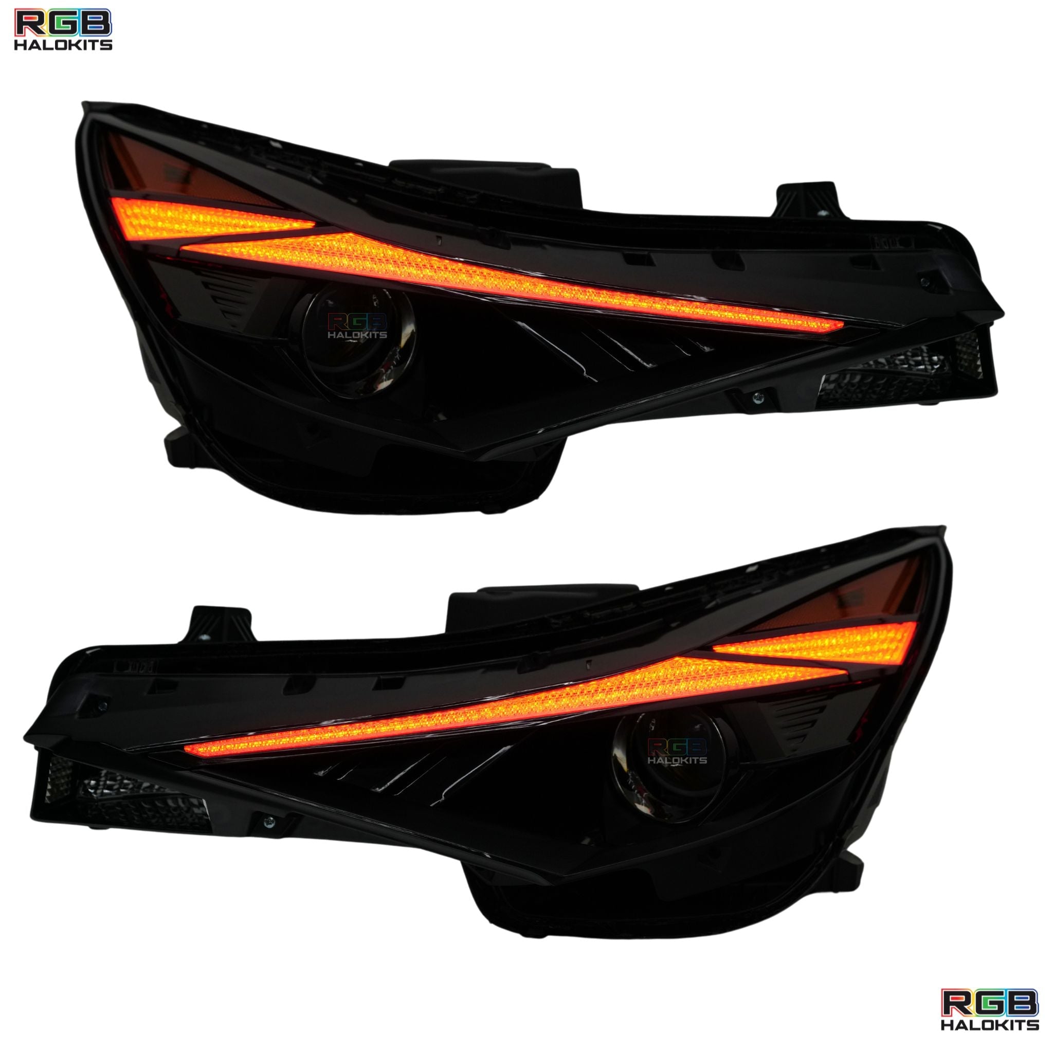 Hyundai Elantra Multicolor Flow Series DRL Boards (2021-2023) – Custom Multicolor LED Lighting by RGB Halo Kits