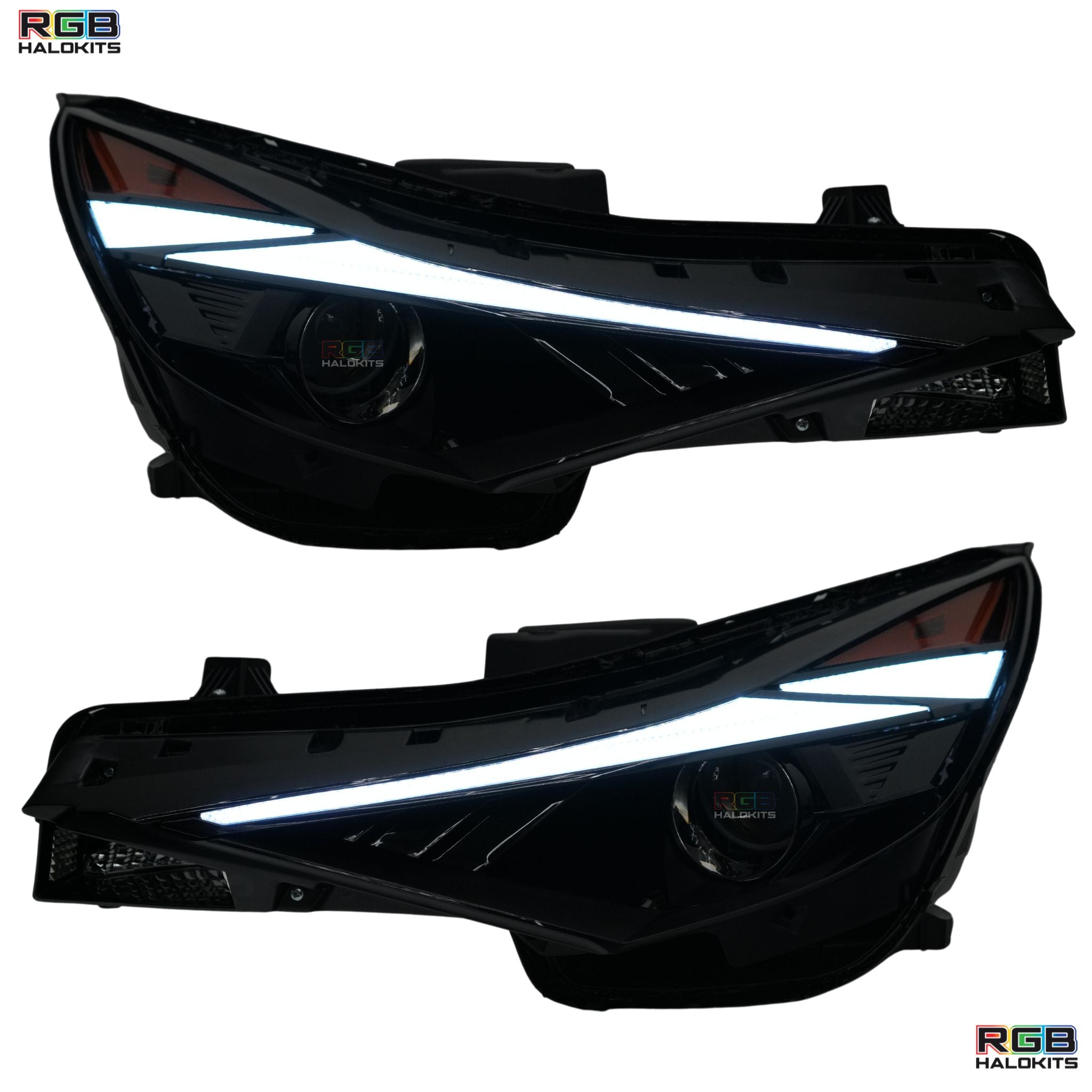 Hyundai Elantra Multicolor Flow Series DRL Boards (2021-2023) – Custom Multicolor LED Lighting by RGB Halo Kits