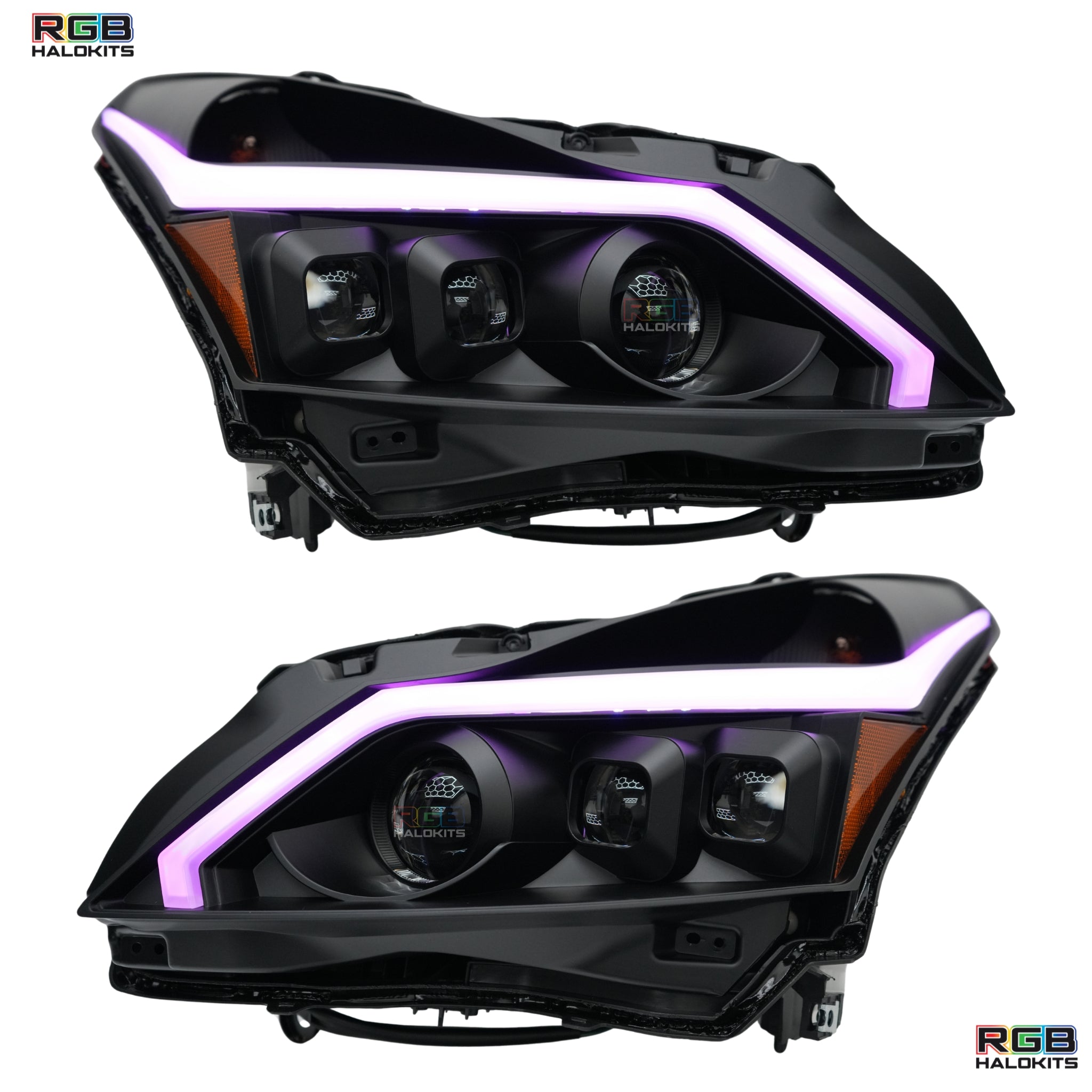 (2010-2013) Infiniti G37 Multicolor Flow DRL Boards (for Spyder Headlights only) – Custom Multicolor LED Lighting by RGB Halo Kits